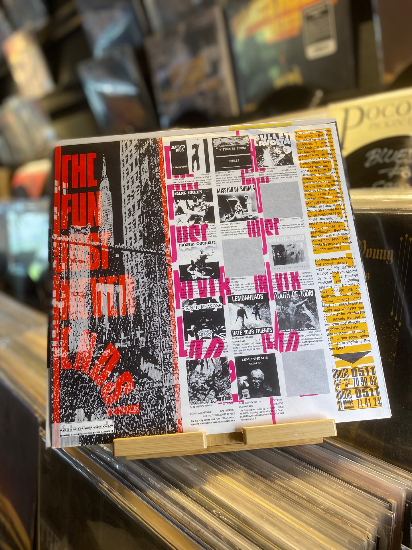 YOUTH OF TODAY – WE'RE NOT IN THIS...OG GER 1988...EX/EX