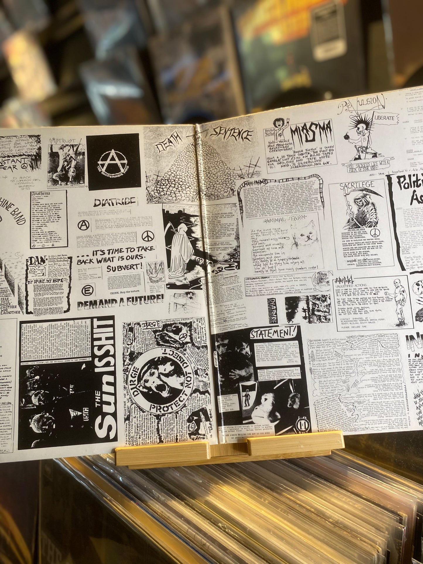 WE WONT BE YOUR FUCKING POOR...OG UK 1985...VG+/VG+