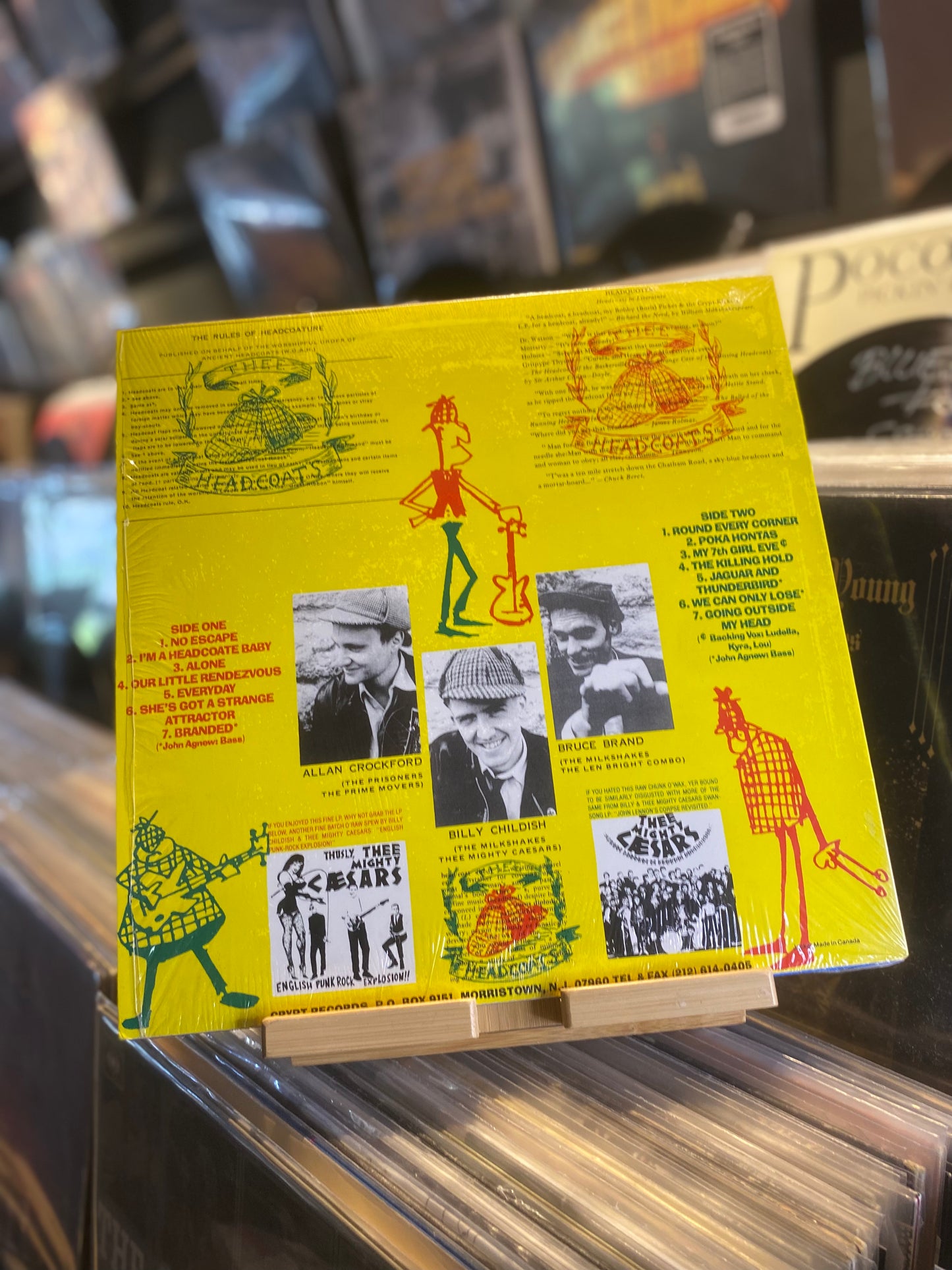 THEE HEADCOATS – THE EARLS OF SUAVEDOM...OG US 1989...EX/EX