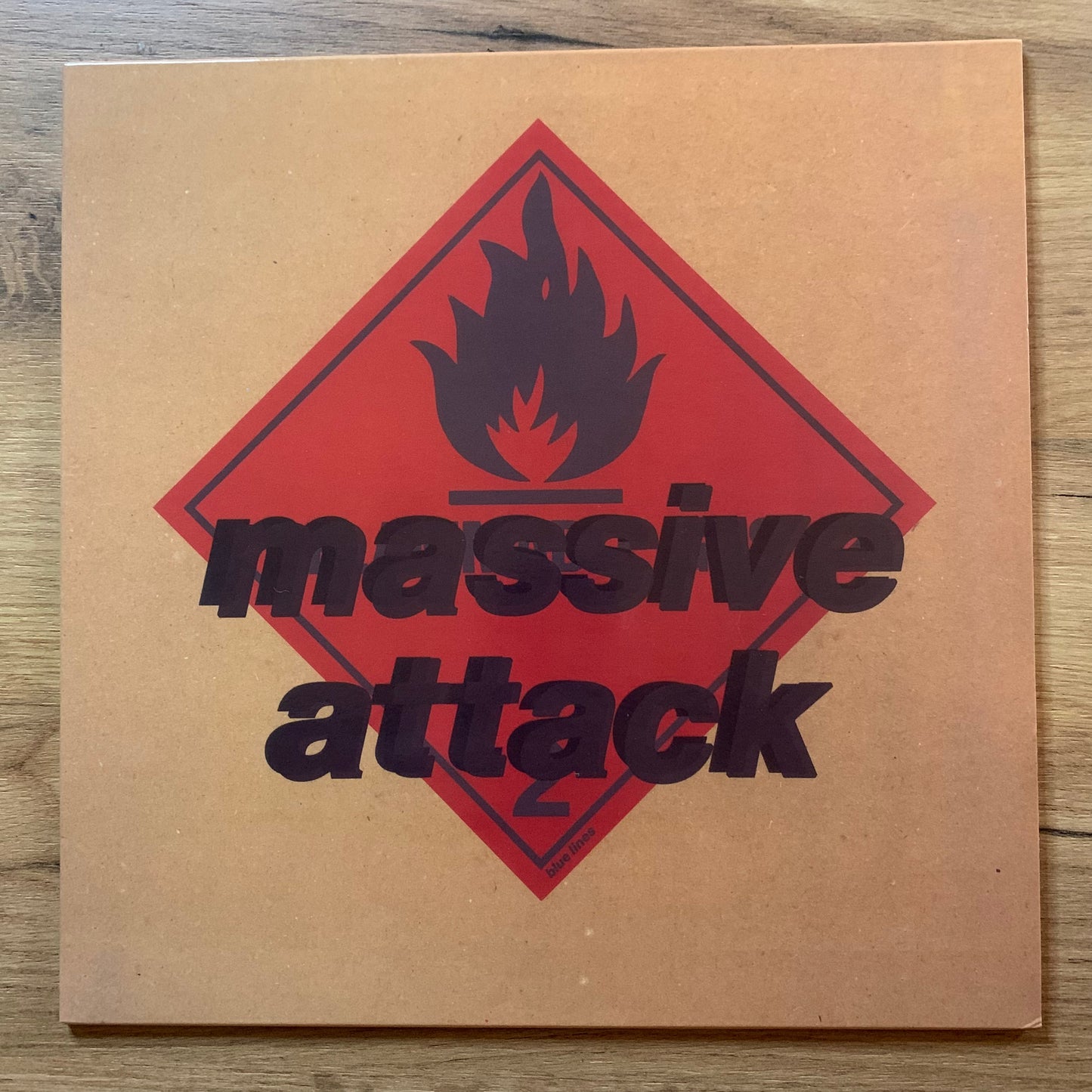MASSIVE ATTACK – BLUE LINES...UNOFFICIAL...EX/NM
