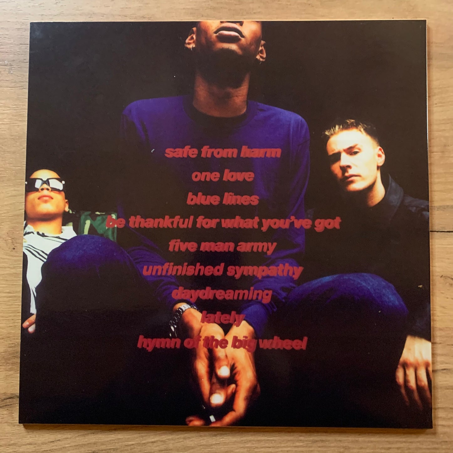 MASSIVE ATTACK – BLUE LINES...UNOFFICIAL...EX/NM