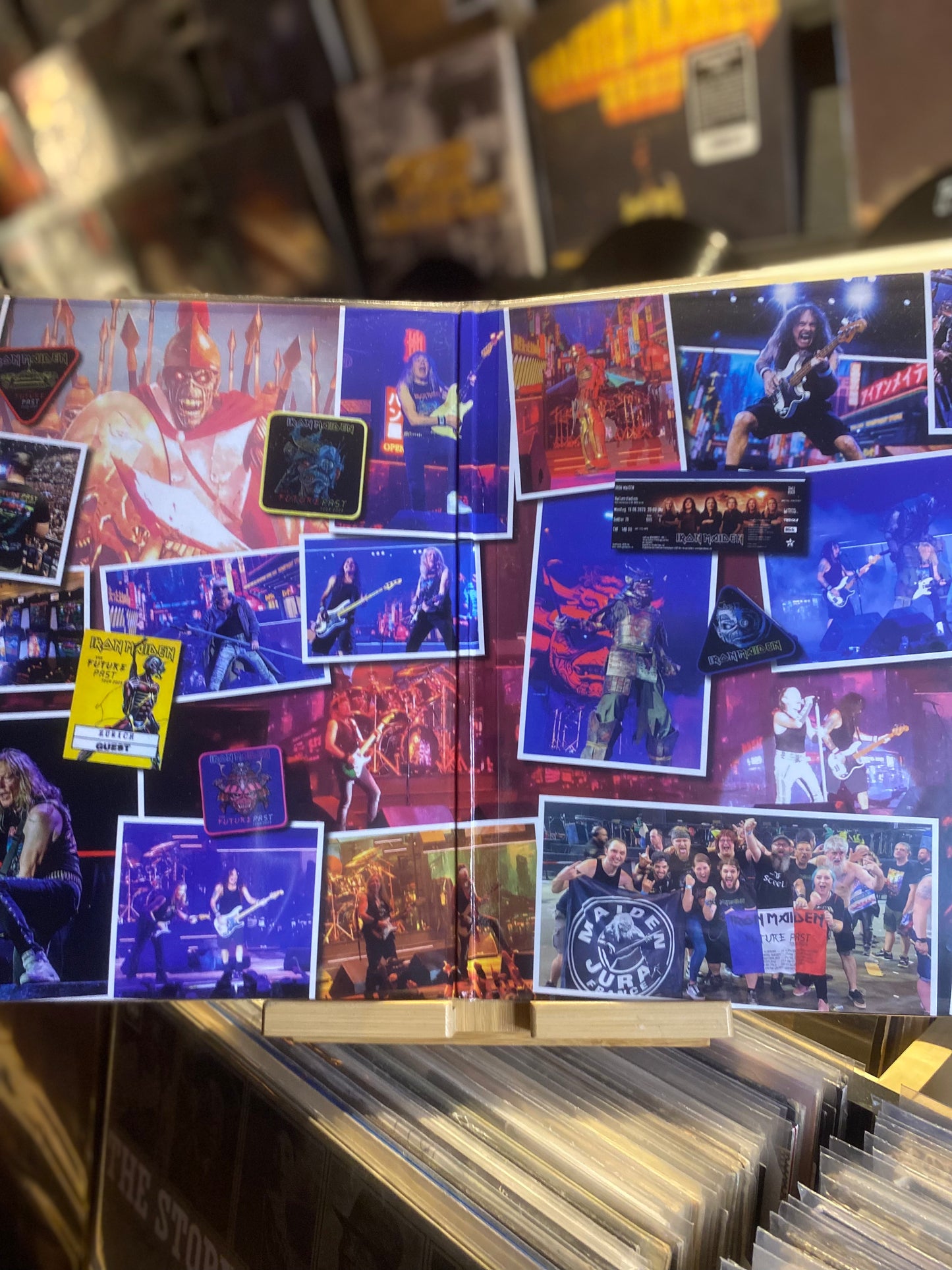 IRON MAIDEN – LOST IN A LOST WORLD / Unofficial Yellow Vinyl Color (EU 2023)