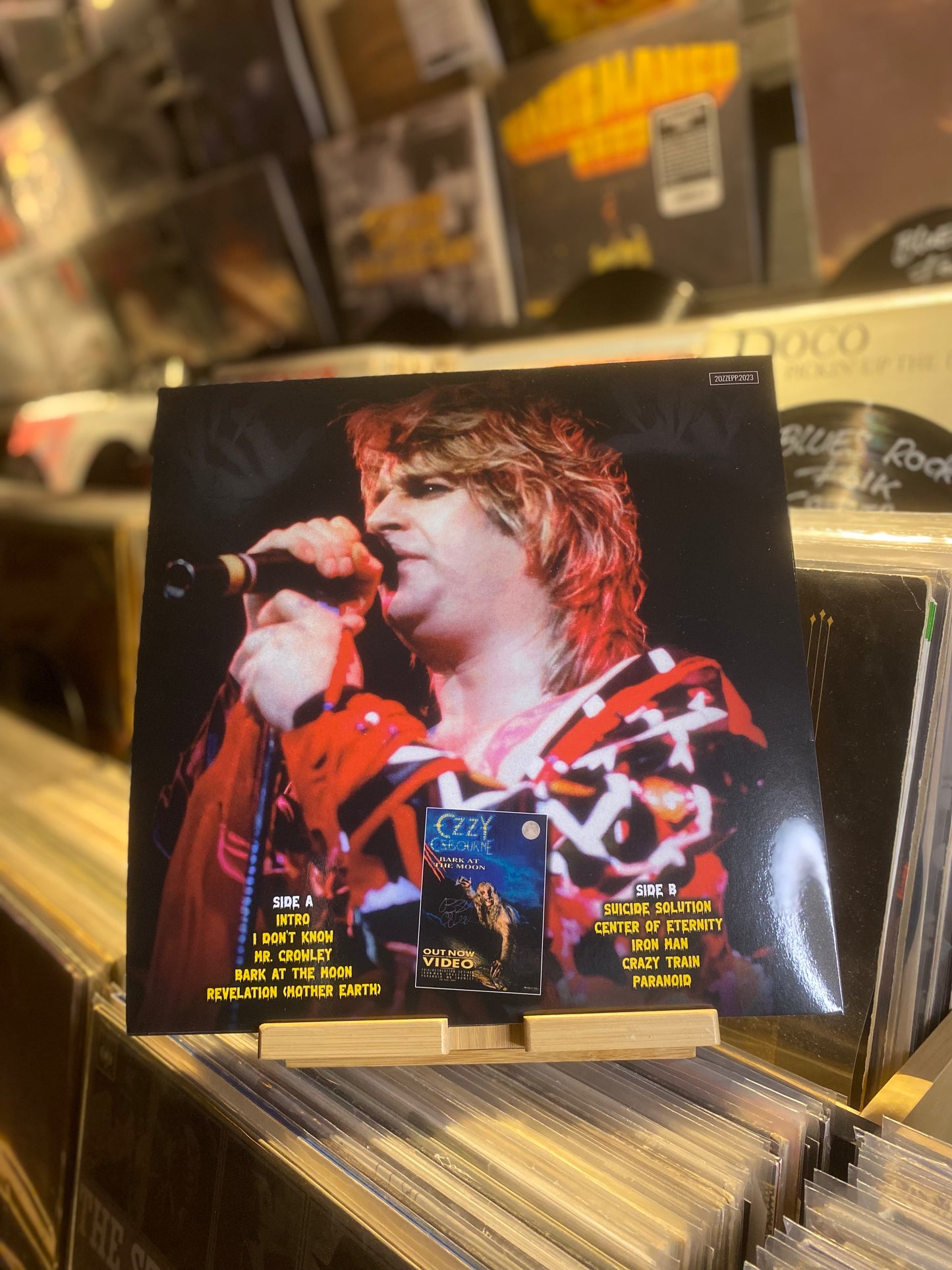 OZZY OSBOURNE – WAITING FOR DARKNESS / Limited Edition Unofficial , Purple Translucent Color