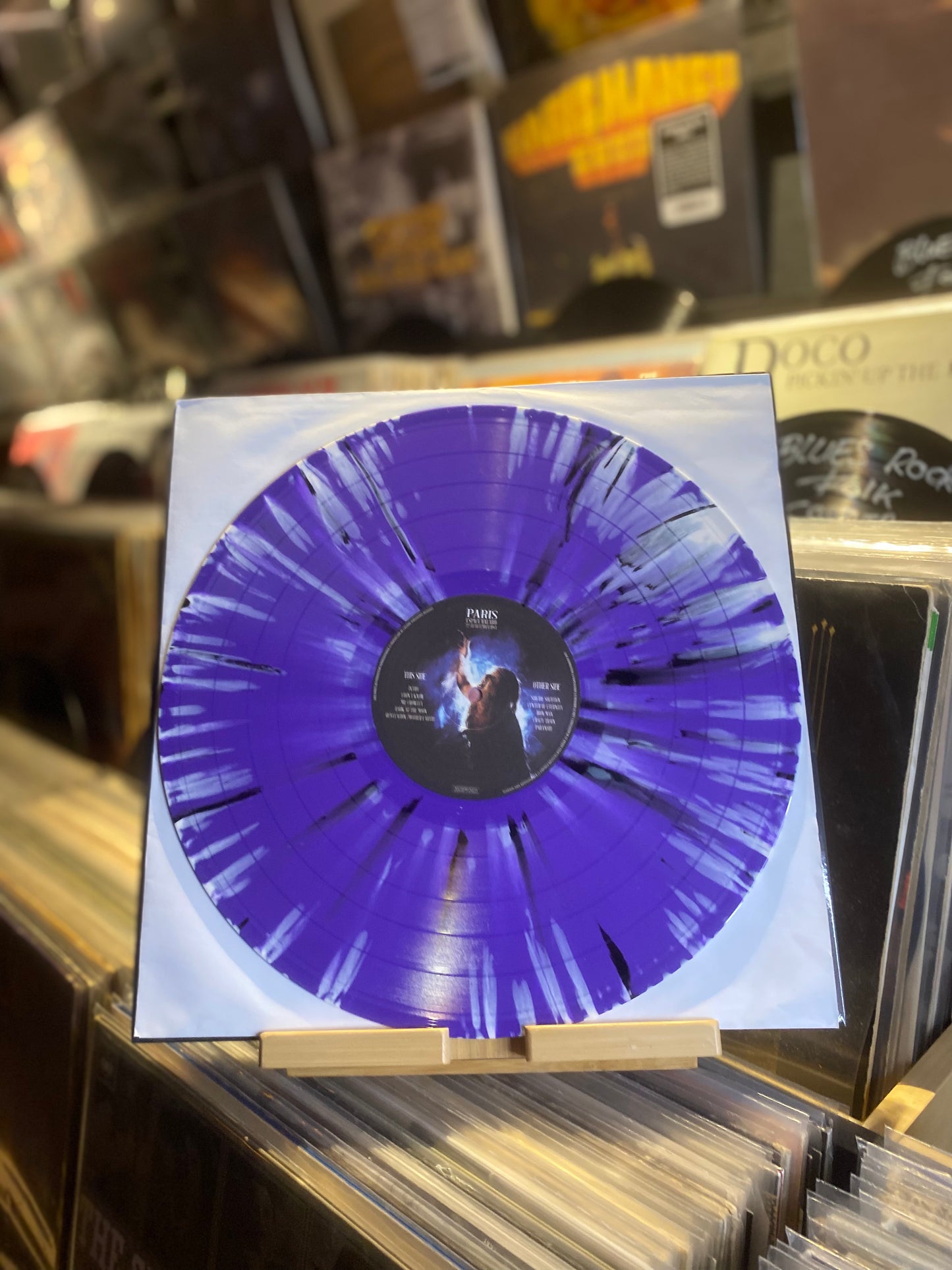 OZZY OSBOURNE – WAITING FOR DARKNESS / Limited Edition Unofficial , Purple Translucent Color