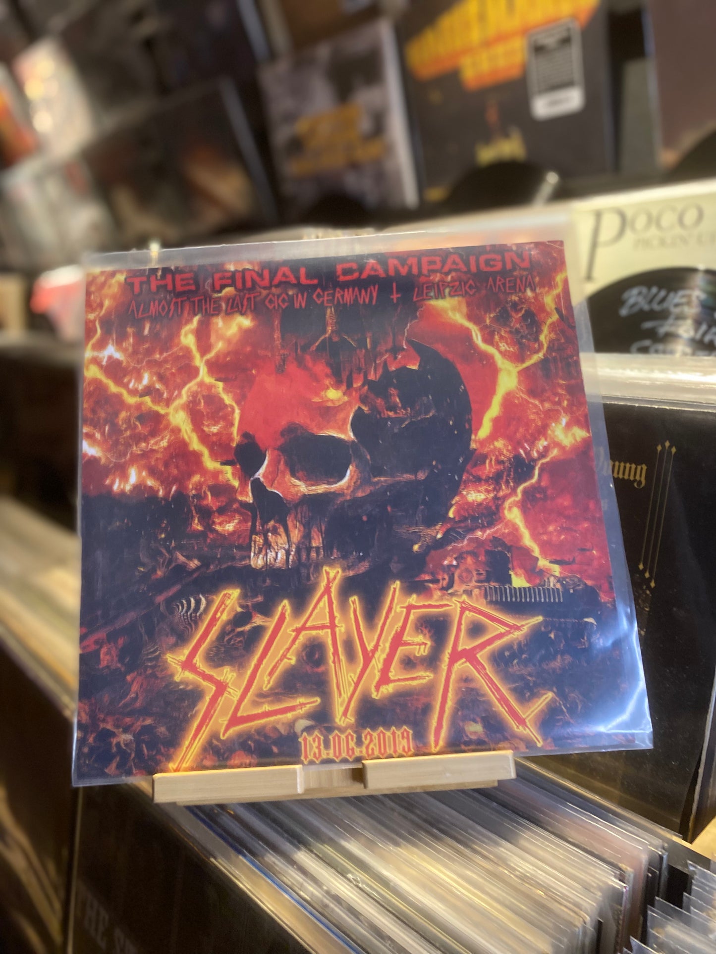 SLAYER – LIVE LEIPZIG BOOT 2022...MINT...LIMITED