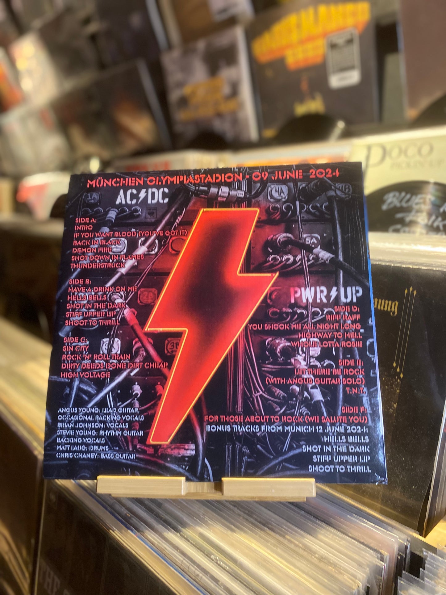 AC/DC – ROLLING THUNDER OVER MUNICH...BOOT EU 2024 MINT