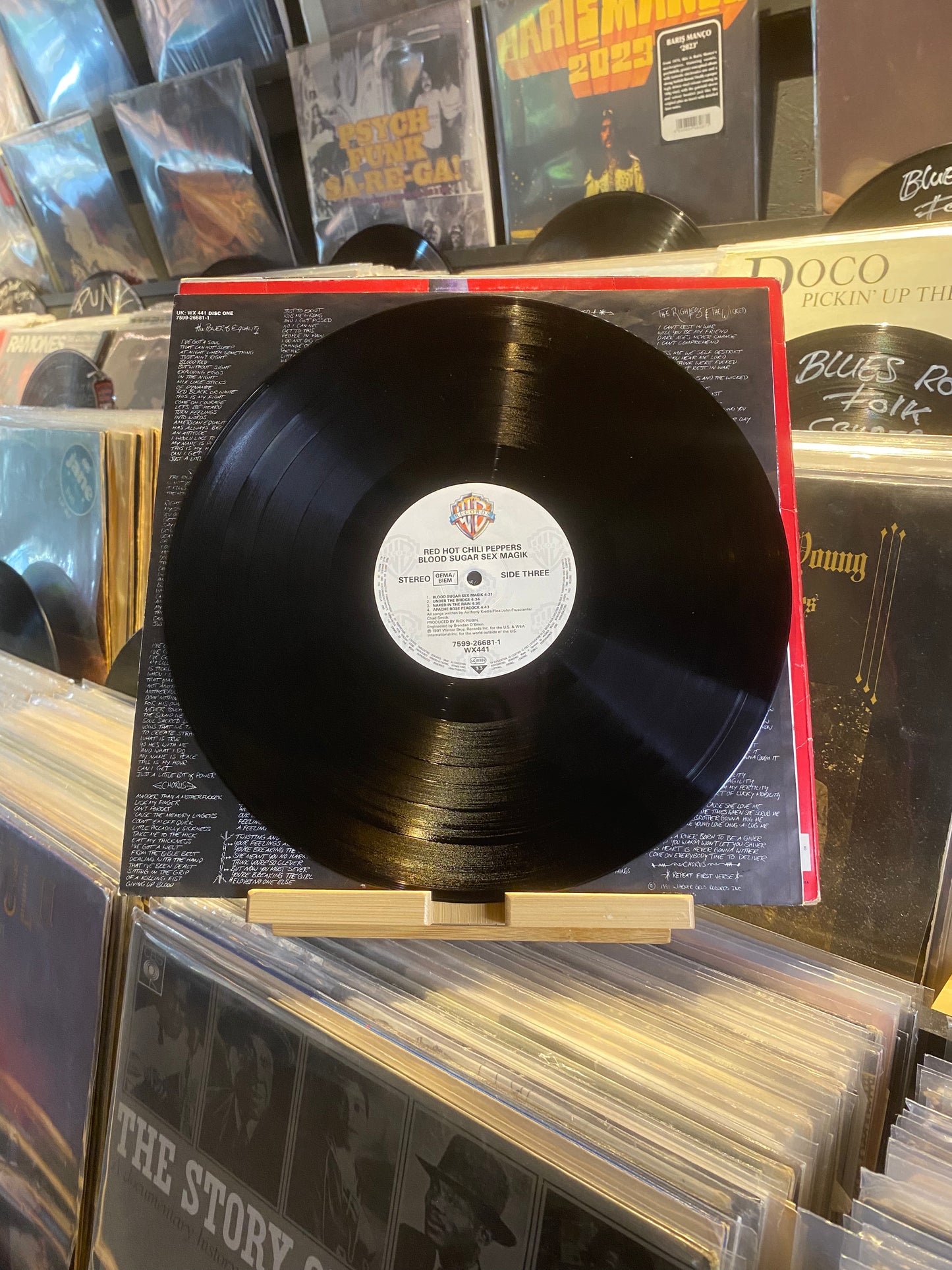 RED HOT CHILI PEPPERS – BLOOD SUGAR SEX MAGIK/ (OG EU 1991)