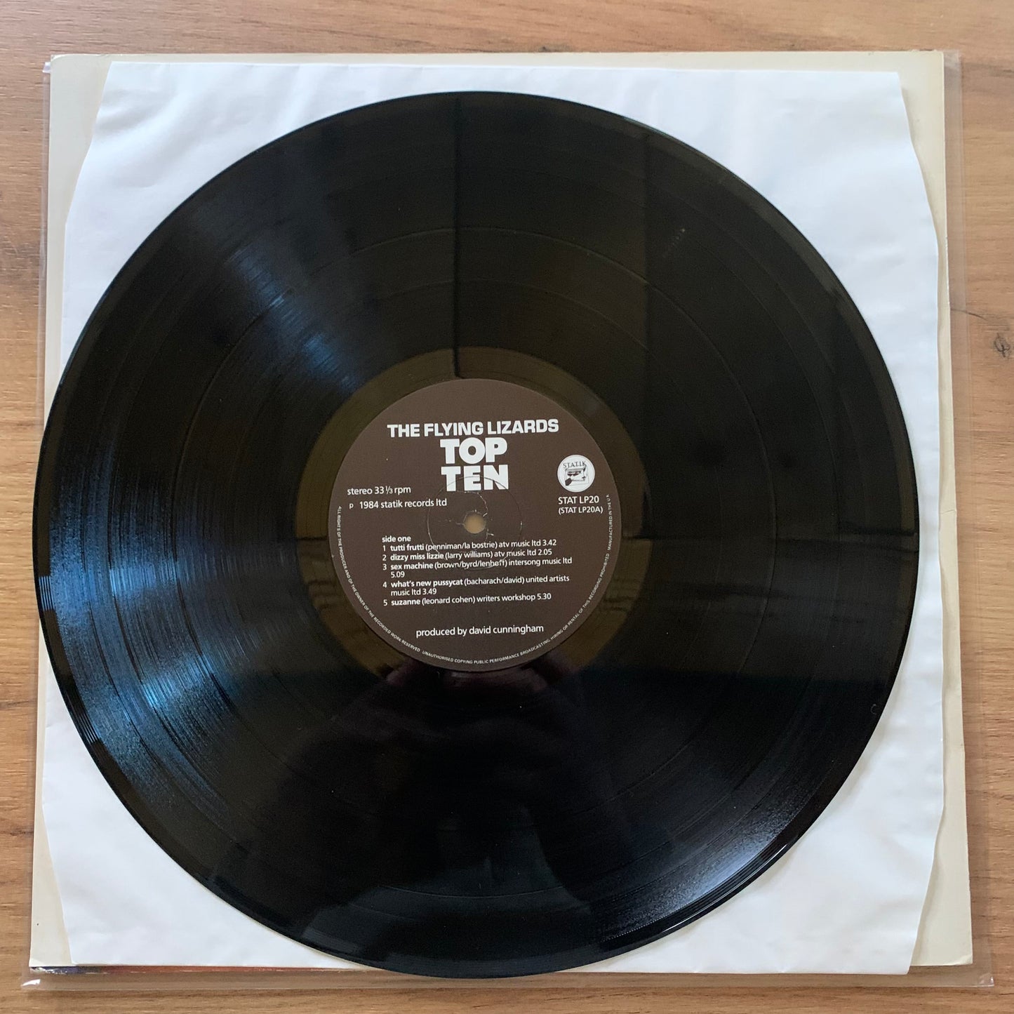 THE FLYING LIZARDS – TOP TEN...OG UK 1984...VG++/VG+