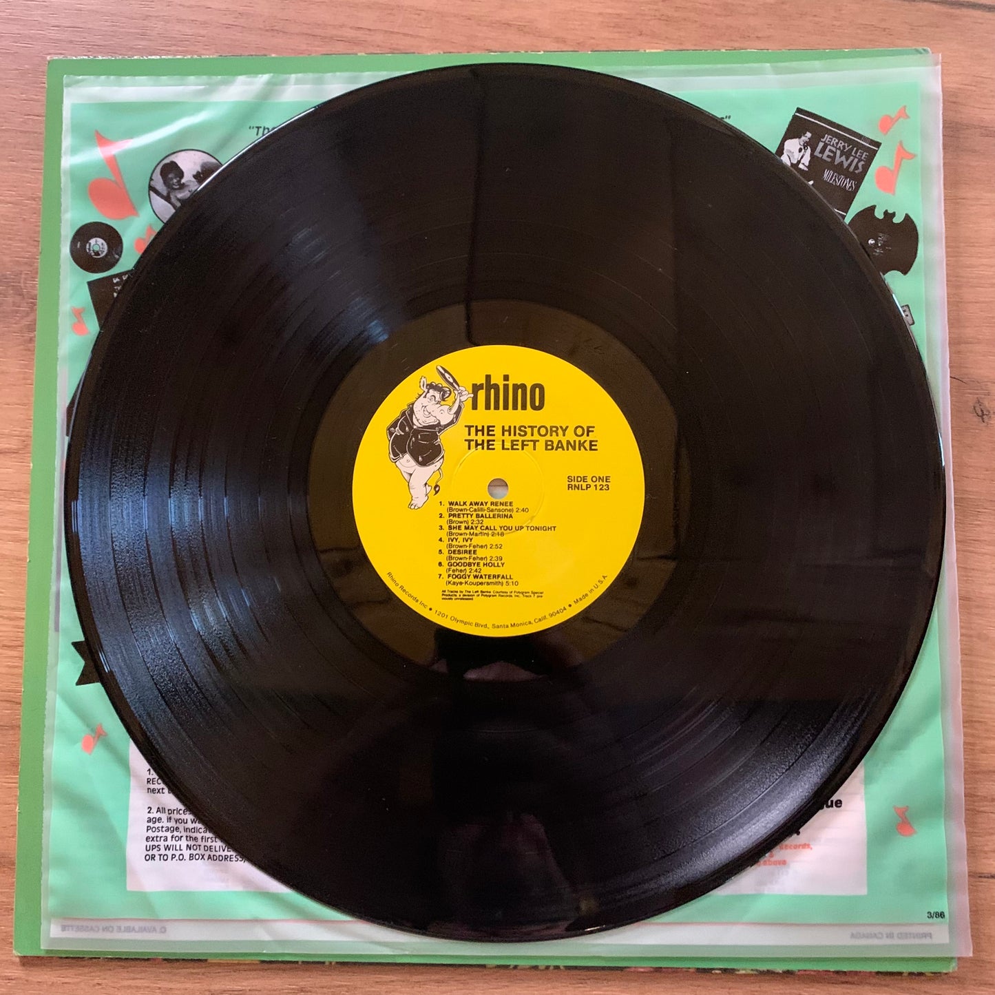 FT BANKE – THE HISTORY OF...COMPIL US 1985...VG+/VG+