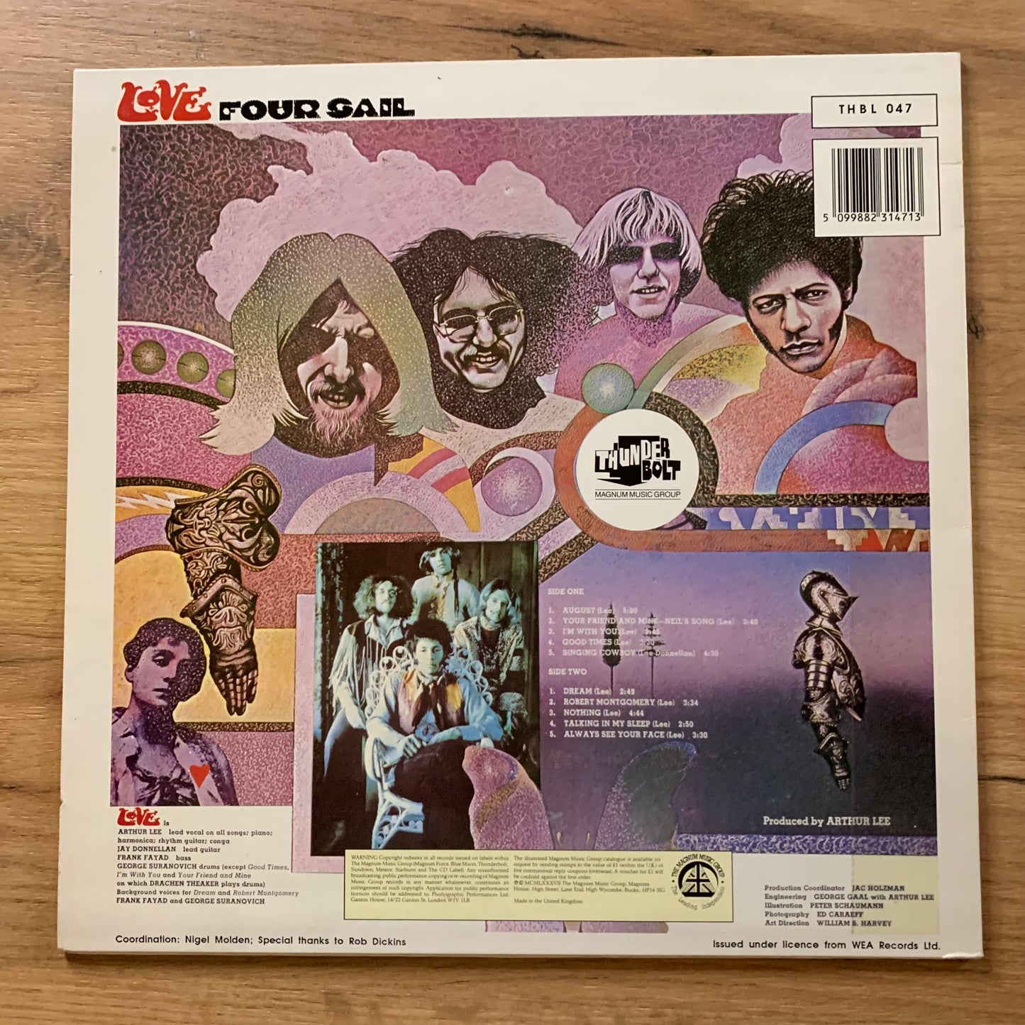 LOVE – FOUR SAIL...RE UK 1987...VG+/EX
