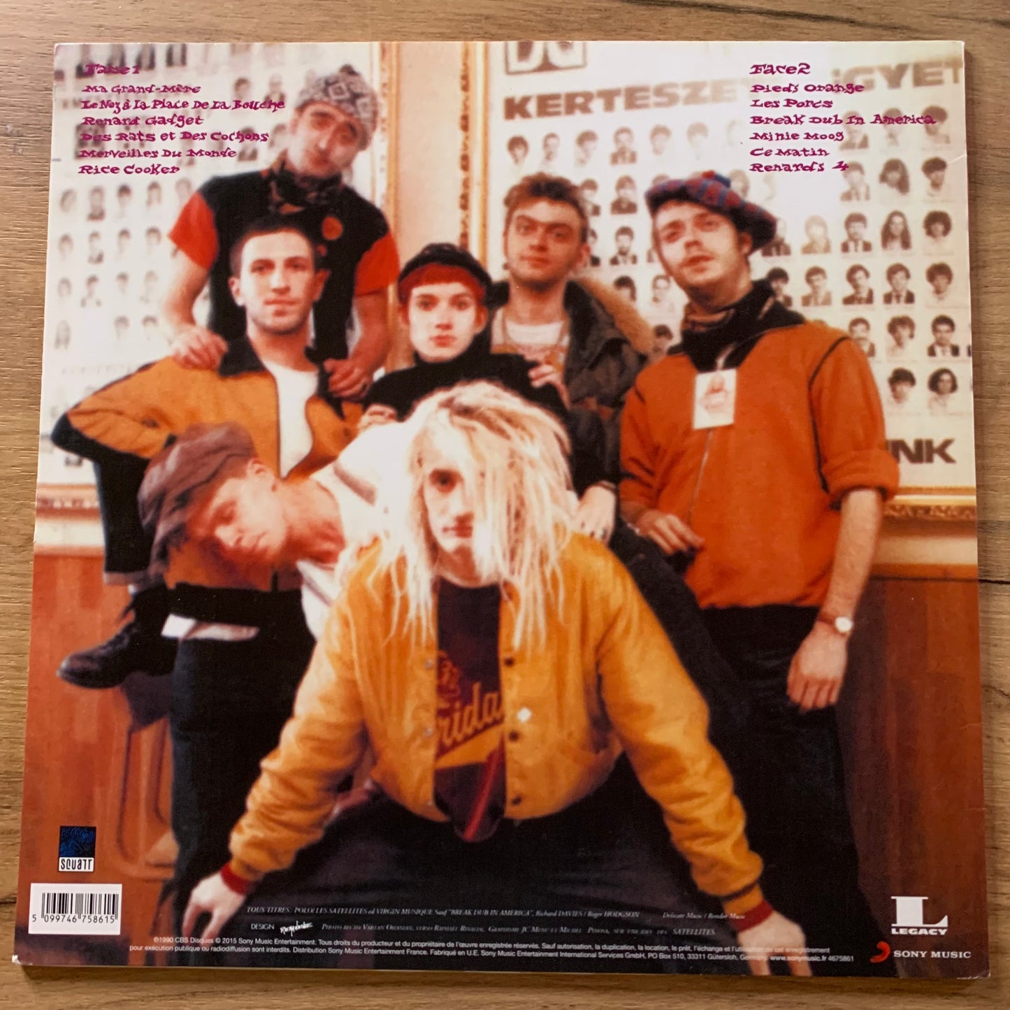 LES SATELLITES – PIED ORANGE...RE FR 2015...EX/EX