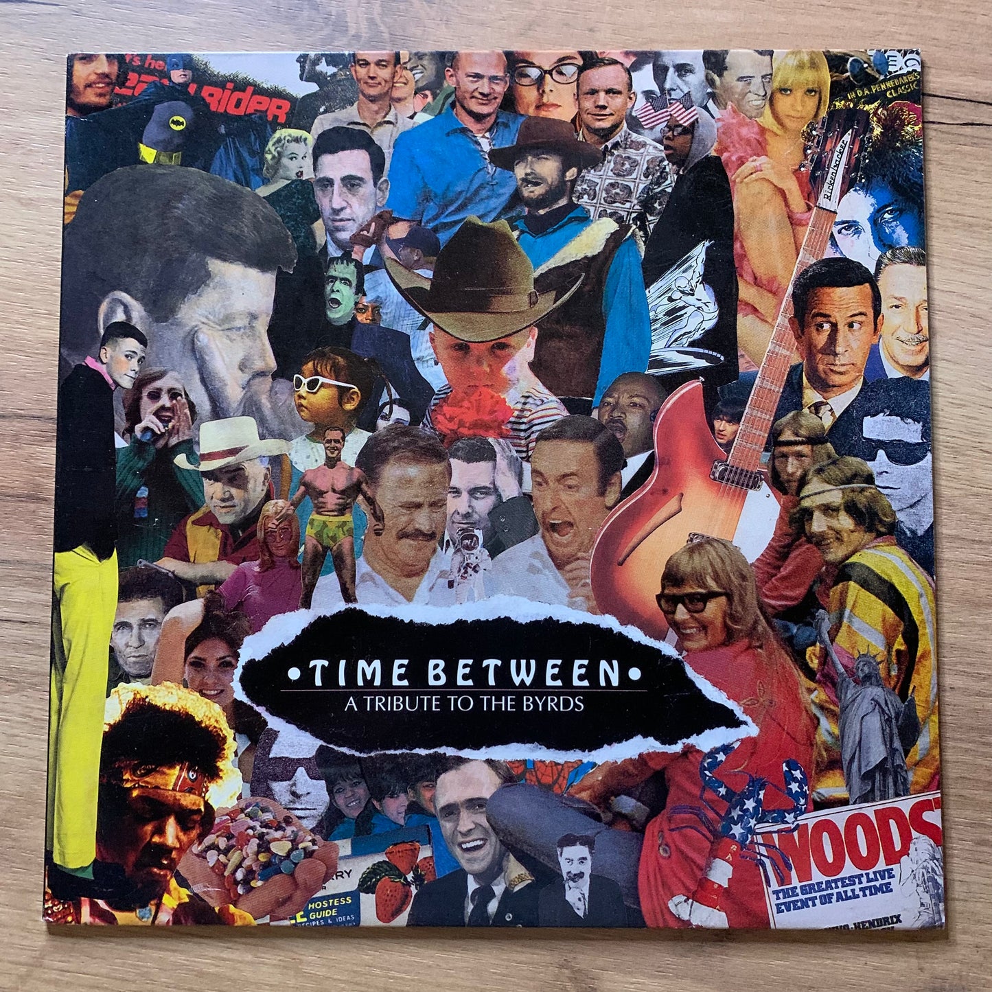 TIME BETWEEN - A TRIBUTE TO THE BYRDS...OG UK 1989...EX/EX