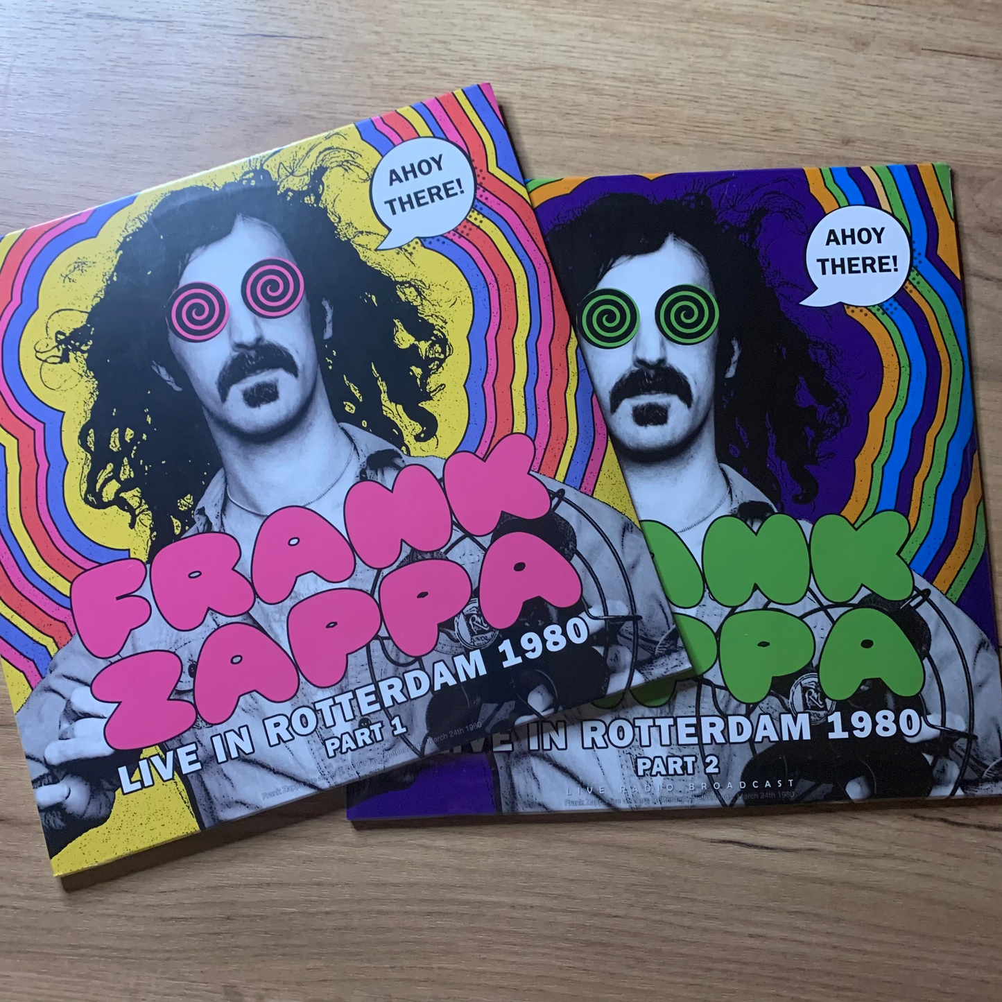FRANK ZAPPA - LIVE IN ROTTERDAM 1980 PART 1 & 2...BOOT EU 2020...SEALED