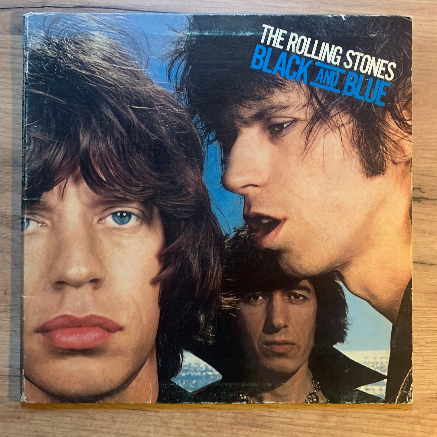 THE ROLLING STONES – BLACK AND BLUE...OG GER 1976...VG+/VG