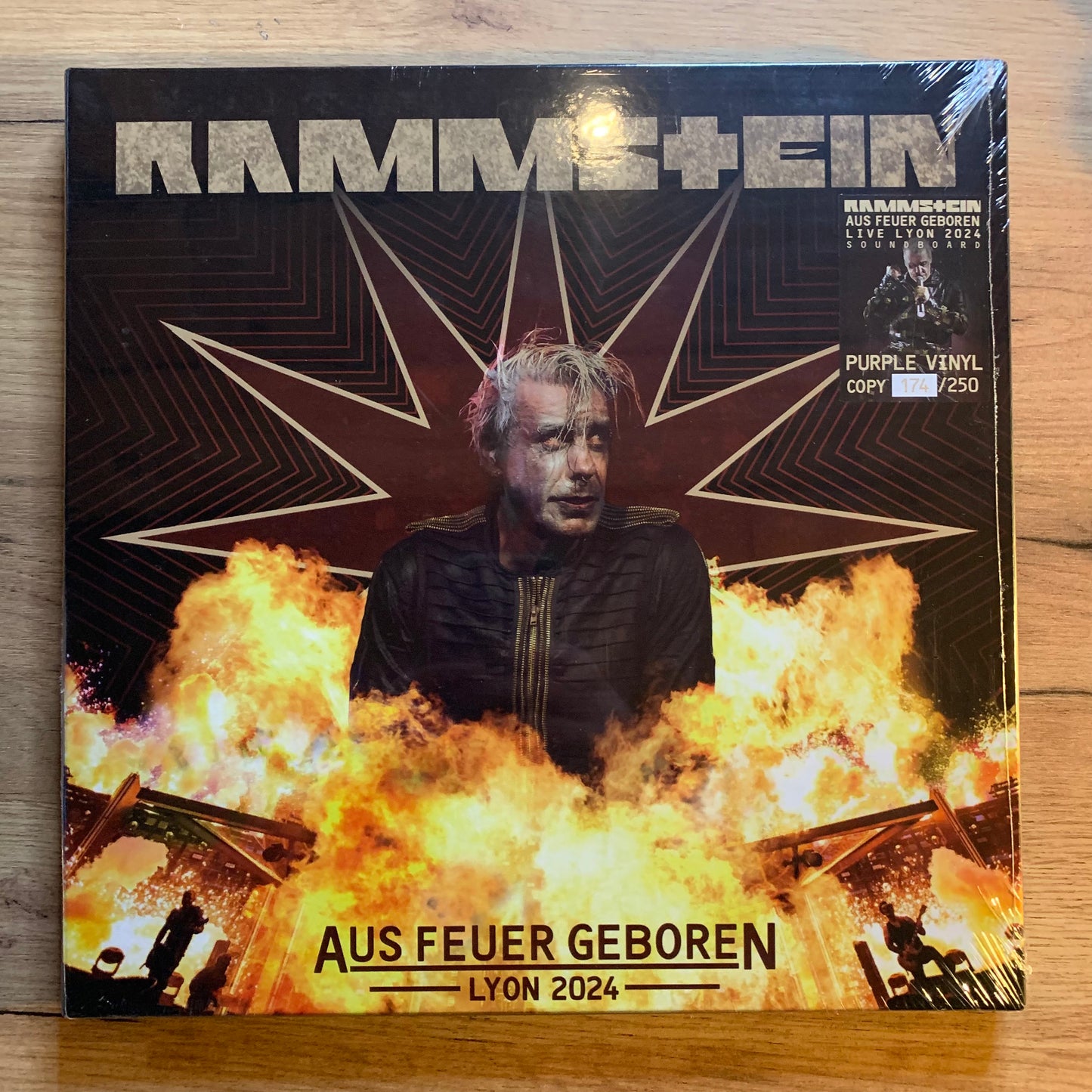 RAMMSTEIN – AUS FEUER GEBOREN...BOOT EU 2025...SEALED...200 COPY