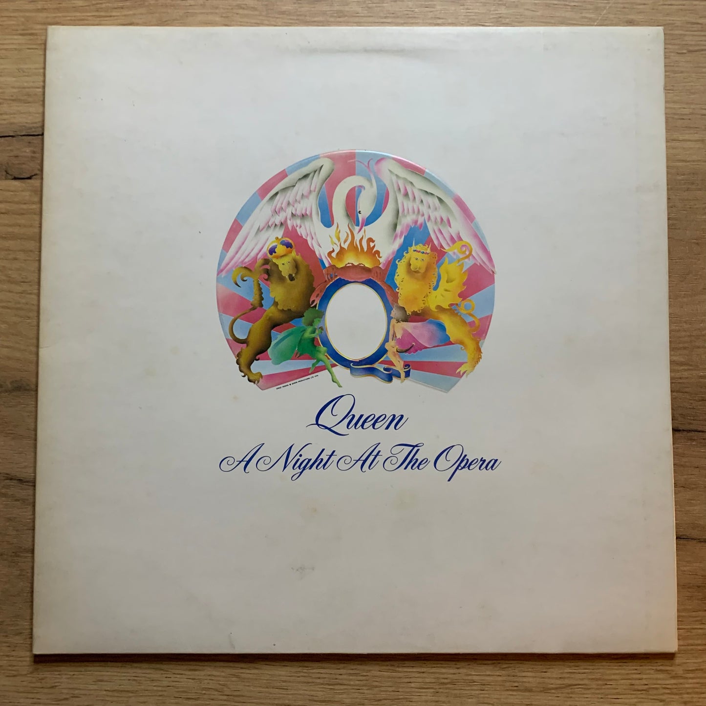 QUEEN - A NIGHT AT THE OPERA...OG UK 1975...VG+/VG+