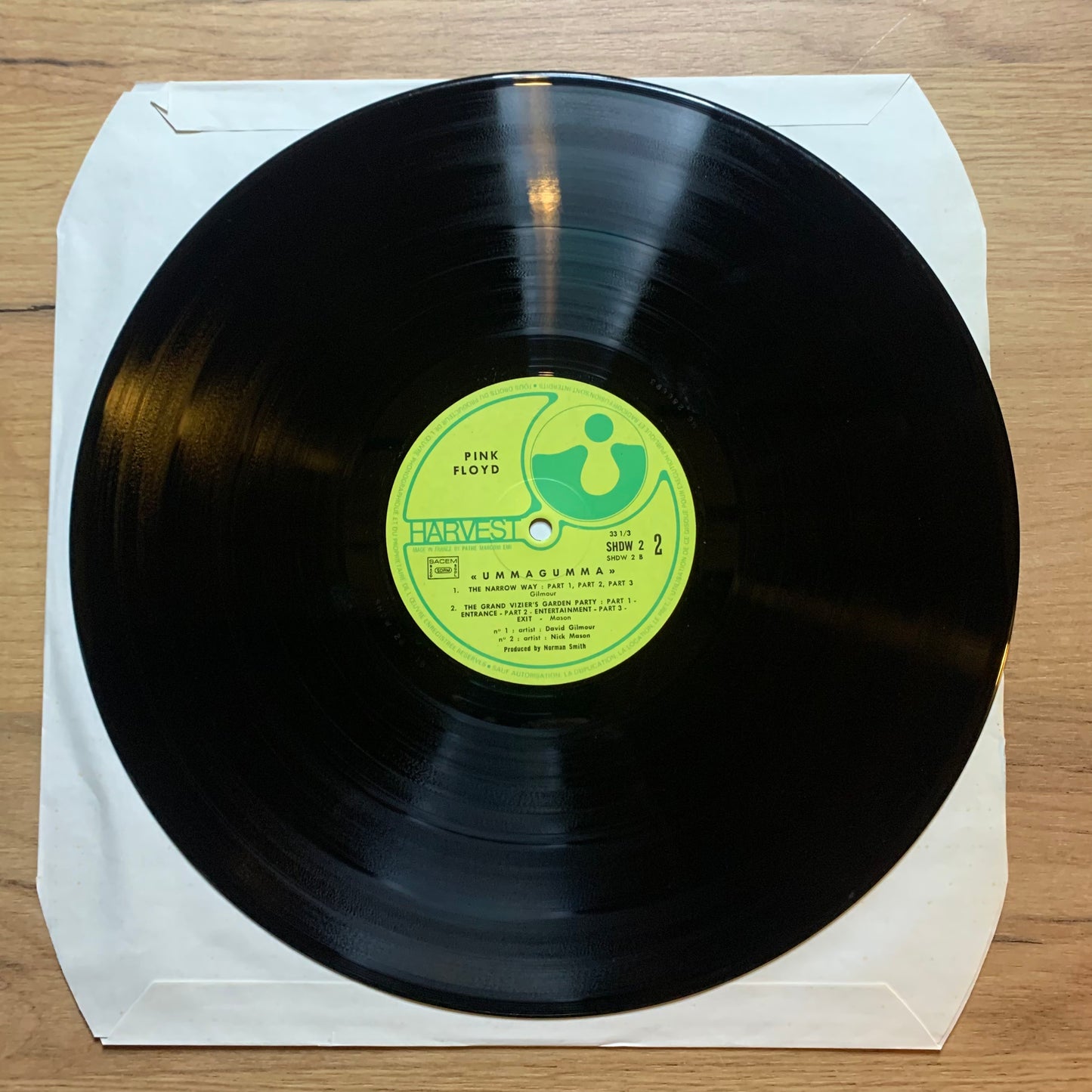 PINK FLOYD - UMMAGUMMA...RE FR 1972...VG+/VG+