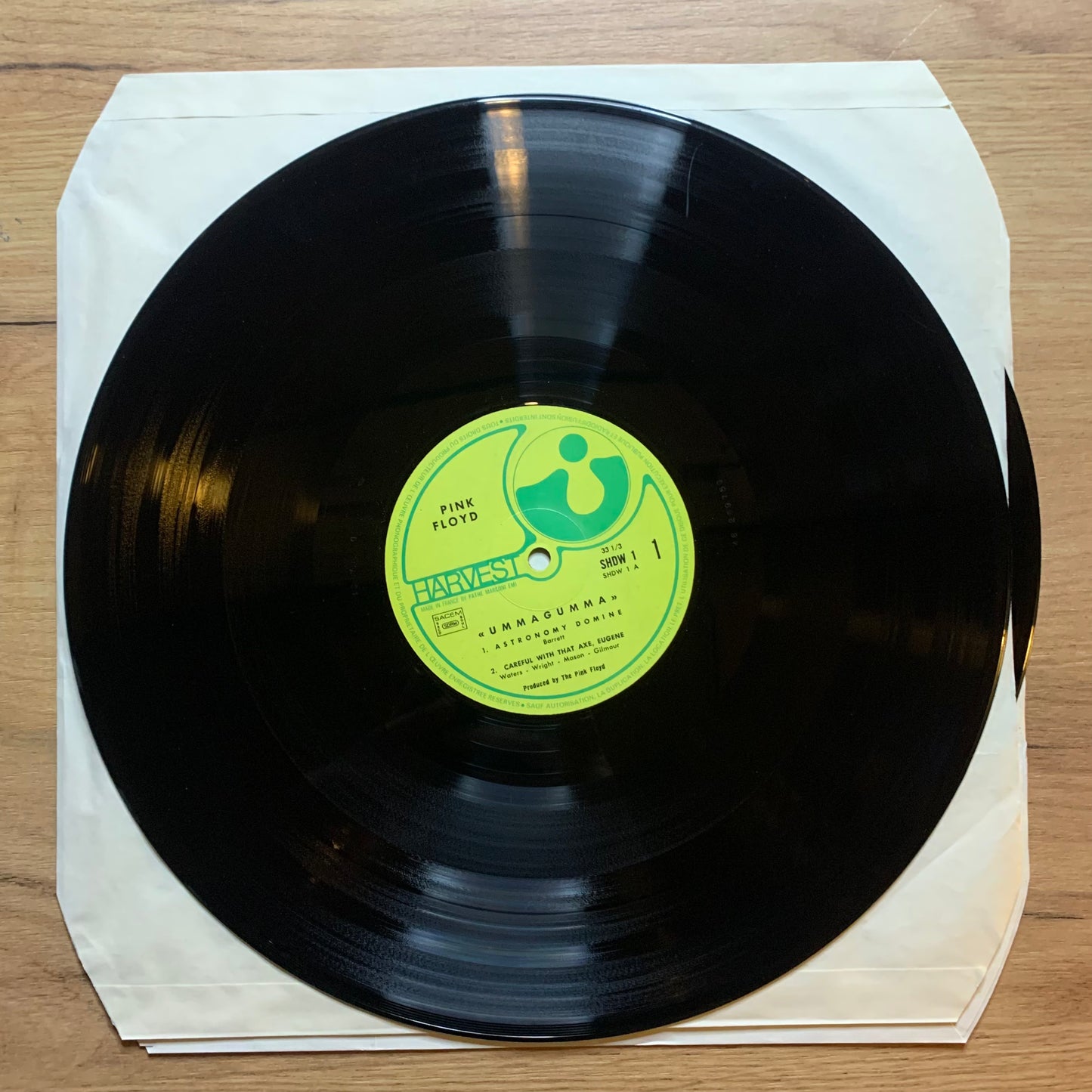 PINK FLOYD - UMMAGUMMA...RE FR 1972...VG+/VG+
