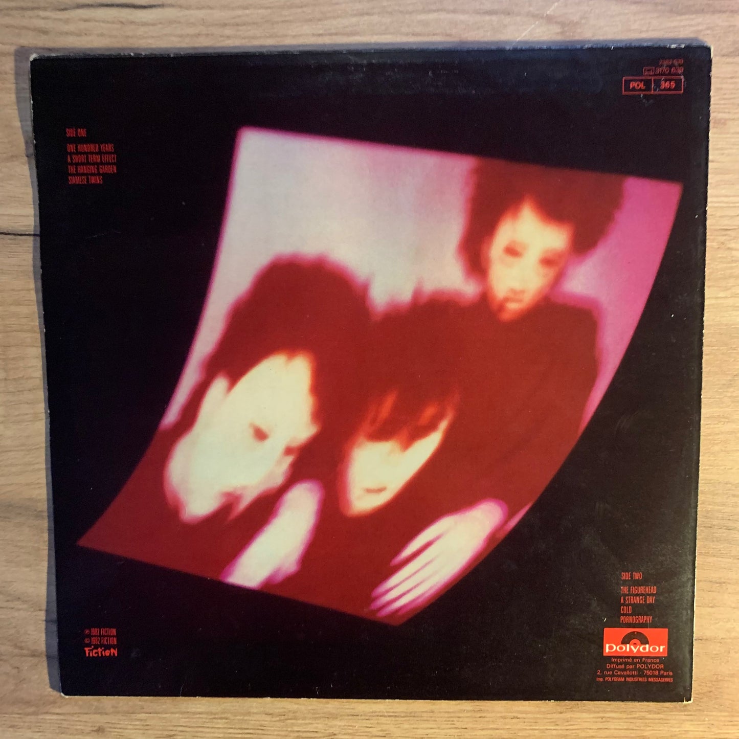 THE CURE - PORNOGRAPHY...OG FR 1982...VG/VG+