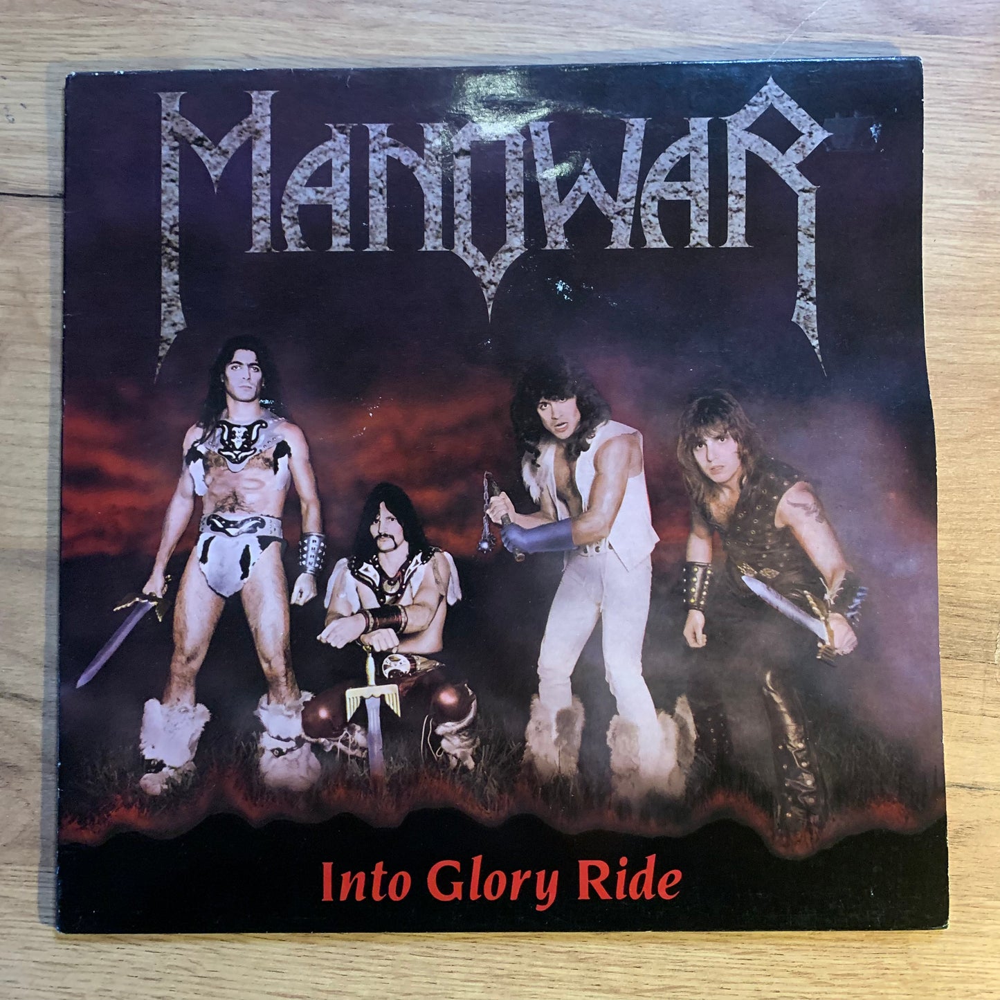 MANOWAR - INTO GLORY RIDE...OG UK 1983...VG+/VG