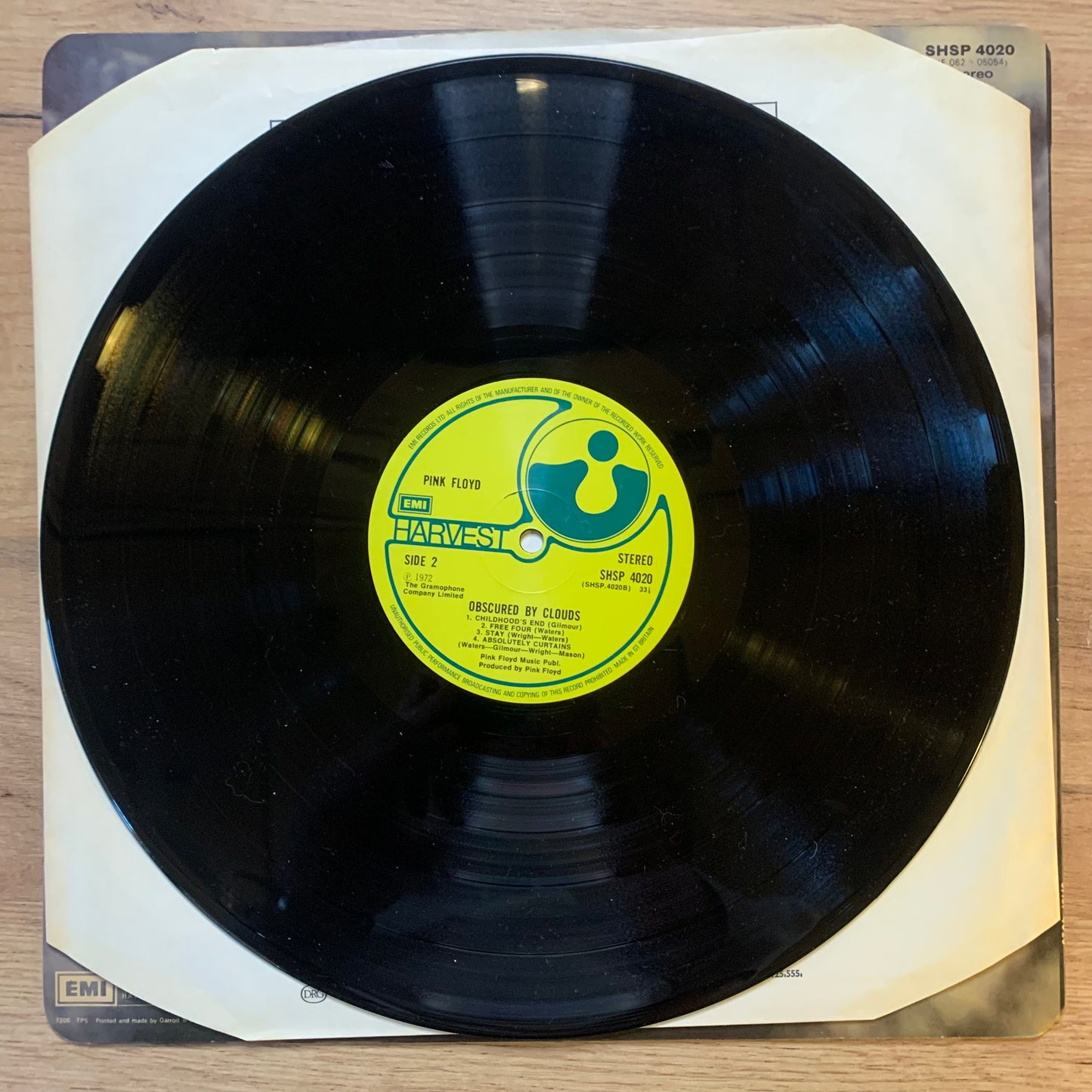 PINK FLOYD - OBSCURED...RE UK 1973...VG/VG