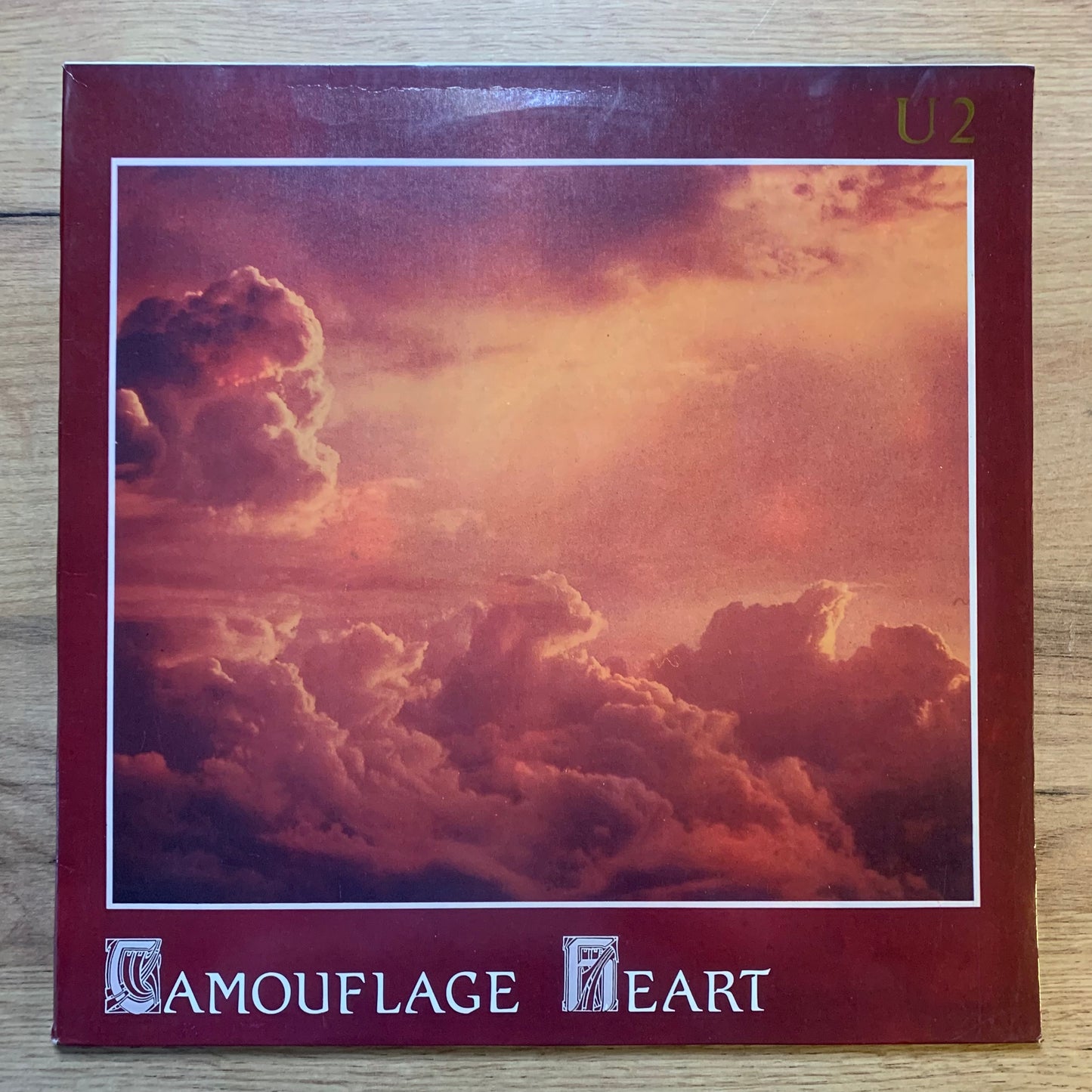 U2 – CAMOUFLAGE HEART...BOOT NL 1985...VG+/VG+ (Copie)