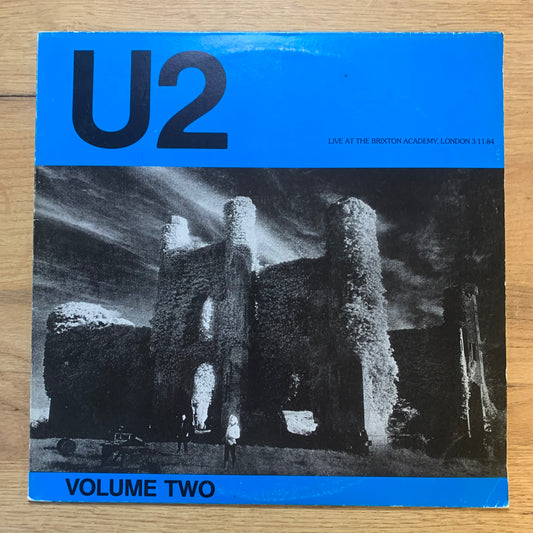 U2 – LIVE AT BRIXTON ACADEMY VOL 2...BOOT UK 1987..VG+/VG+