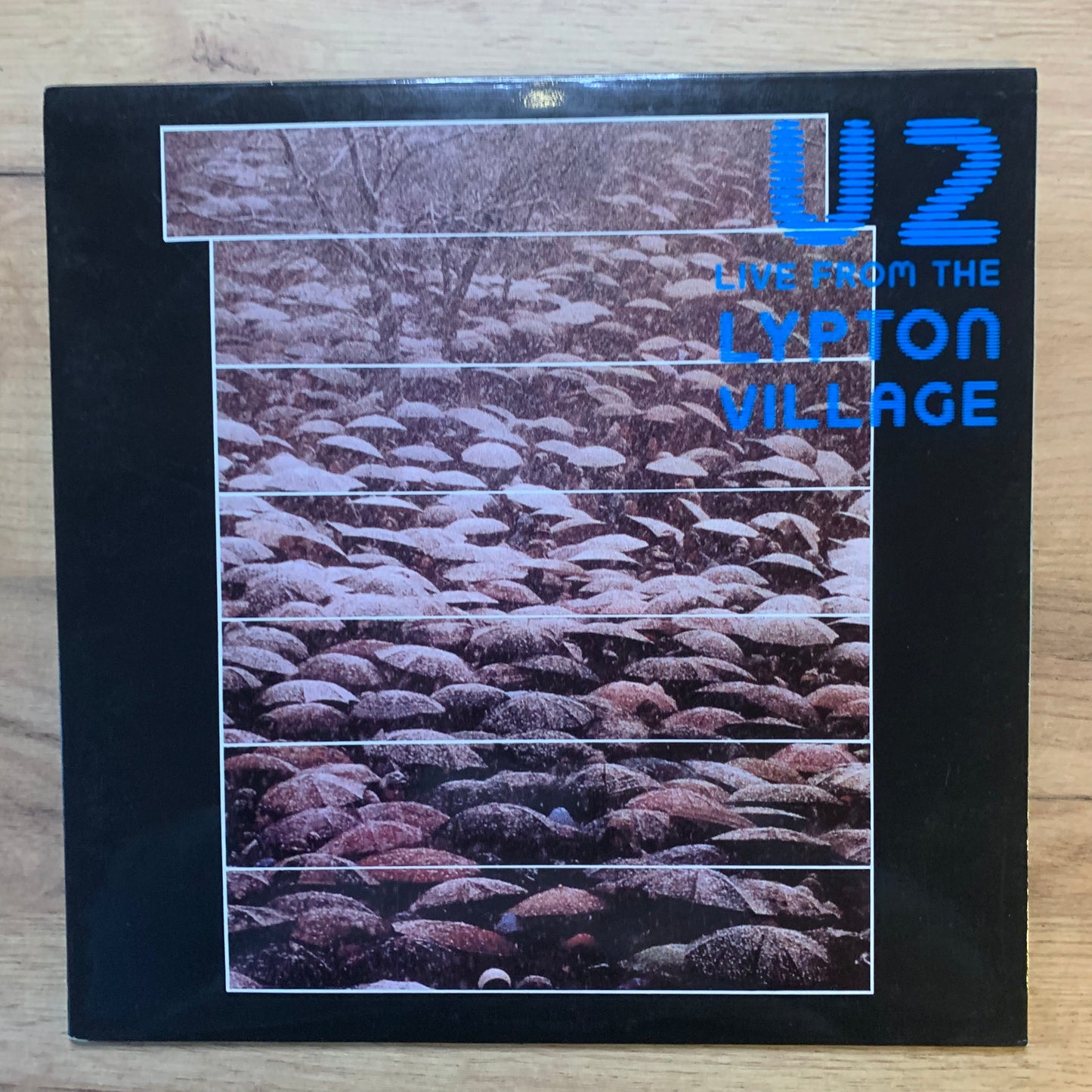U2 – LIVE FROM THE LYPTON VILLAGE...BOOT UK 1987..VG+/VG+