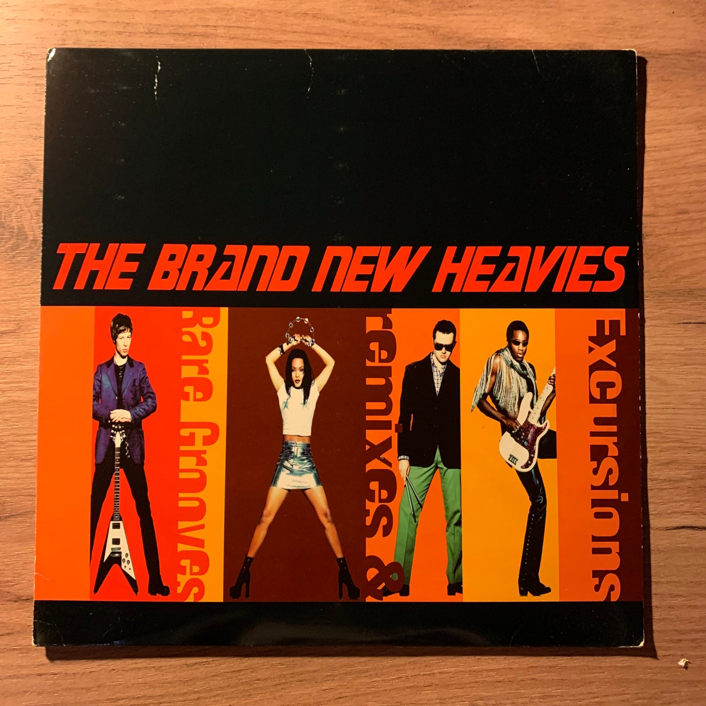 THE BRAND NEW HEAVIES - EXCURSIONS...OG US 1995...VG+/VG+