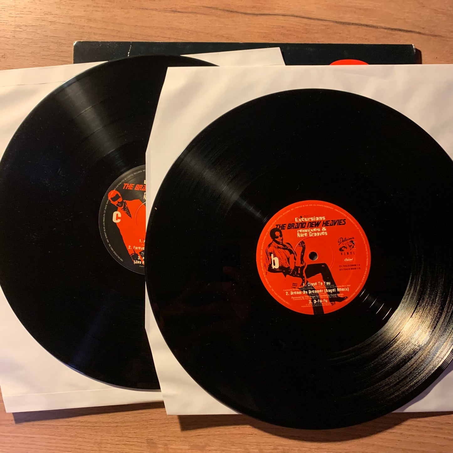 THE BRAND NEW HEAVIES - EXCURSIONS...OG US 1995...VG+/VG+