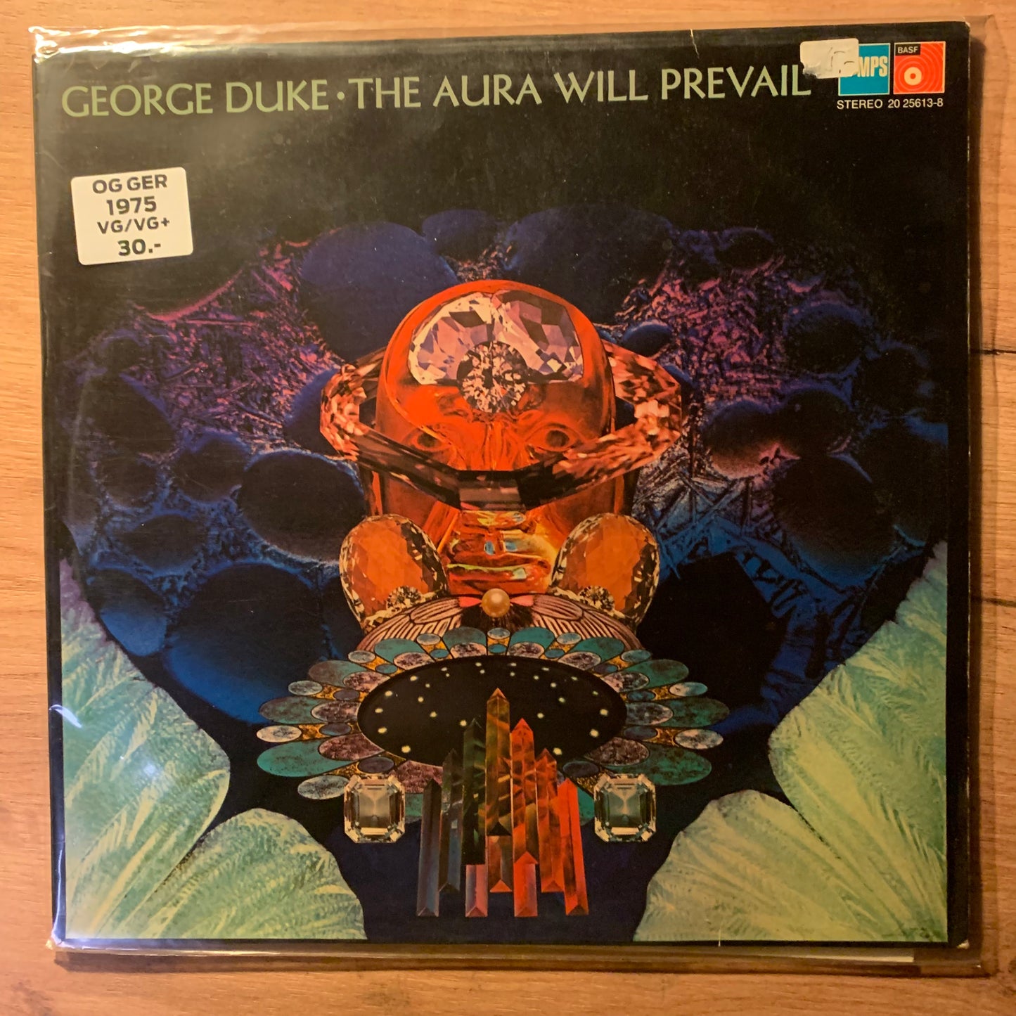 GEORGE DUKE - THE AURA WILL PREVAIL...OG GER 1975...VG/VG+