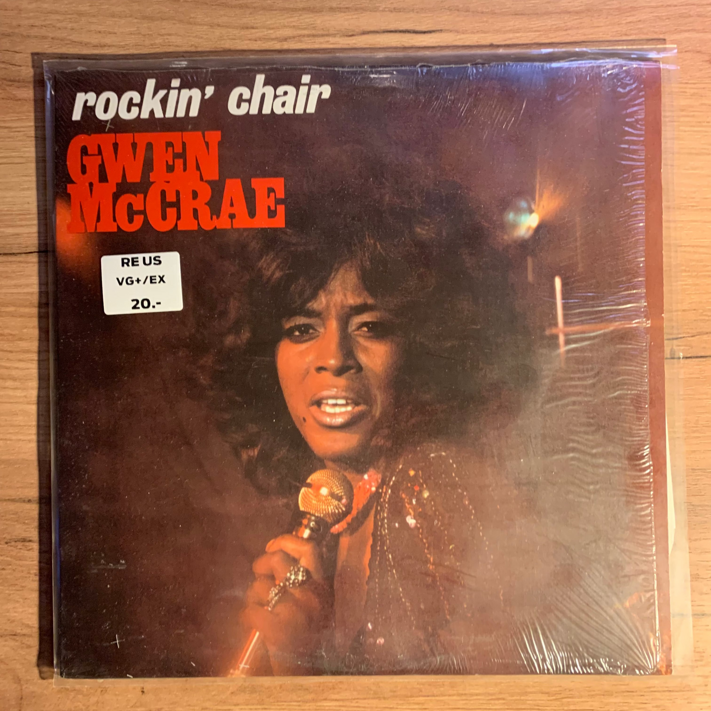 GWEN MCCRAE - ROCKIN' CHAIR...RE US...VG+/EX