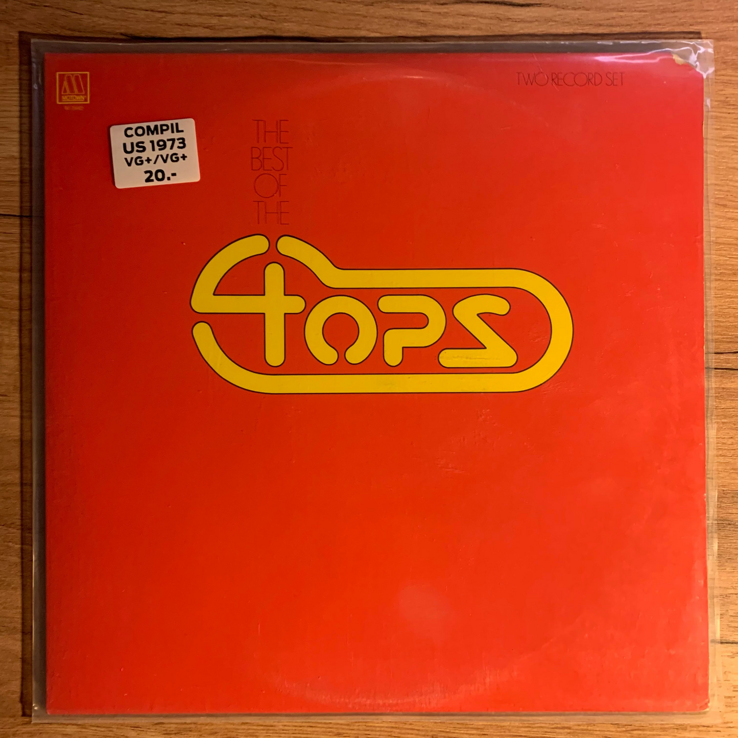 THE FOUR TOPS - THE BEST OF...COMPIL US 1973...VG+/VG+