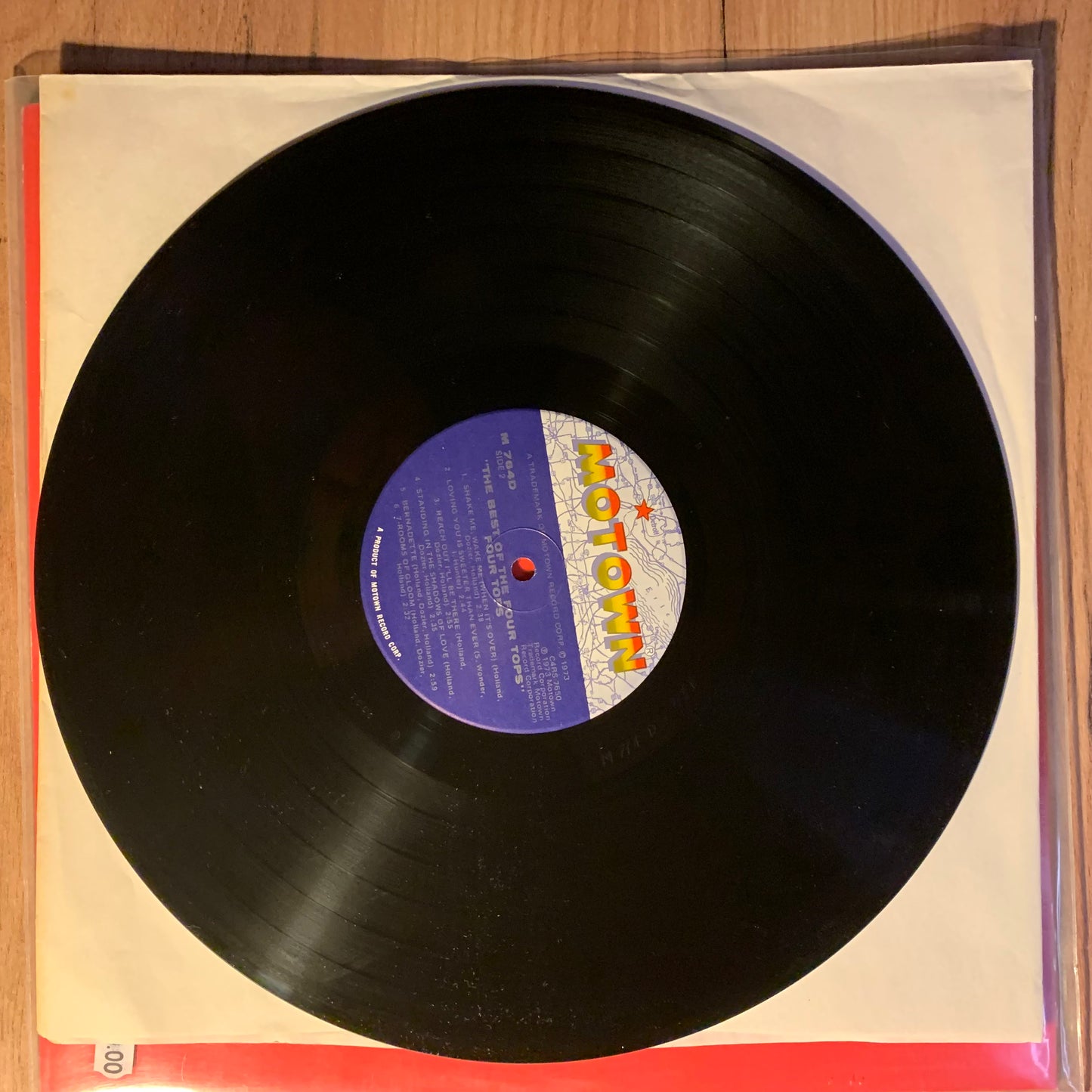 THE FOUR TOPS - THE BEST OF...COMPIL US 1973...VG+/VG+