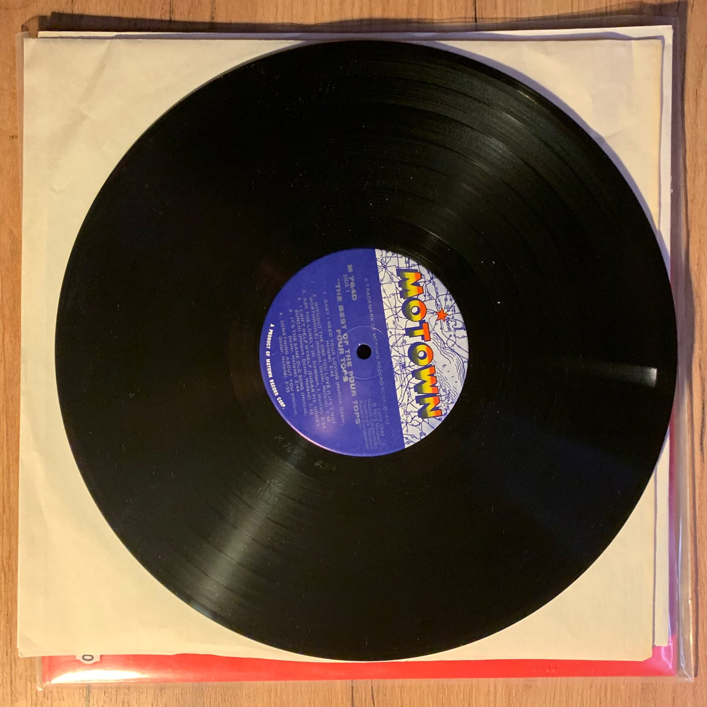 THE FOUR TOPS - THE BEST OF...COMPIL US 1973...VG+/VG+