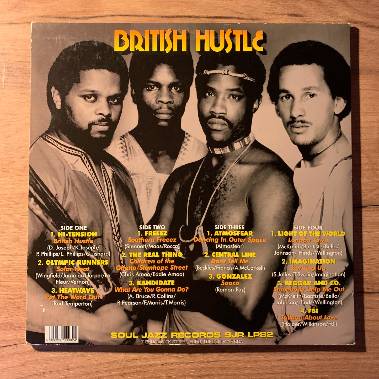 BRITISH HUSTLE...RE UK 2003... VG+/VG++