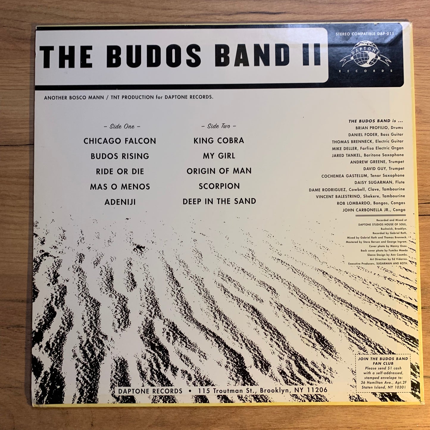 THE BUDOS BAND II ...OG US 2007...VG/VG+
