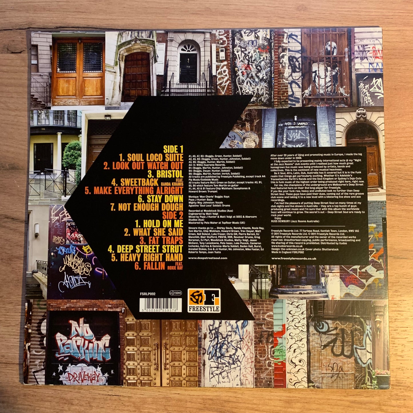 DEEP STREET SOUL - LOOK OUT WATCH OUT...OG UK 2011...VG+/EX