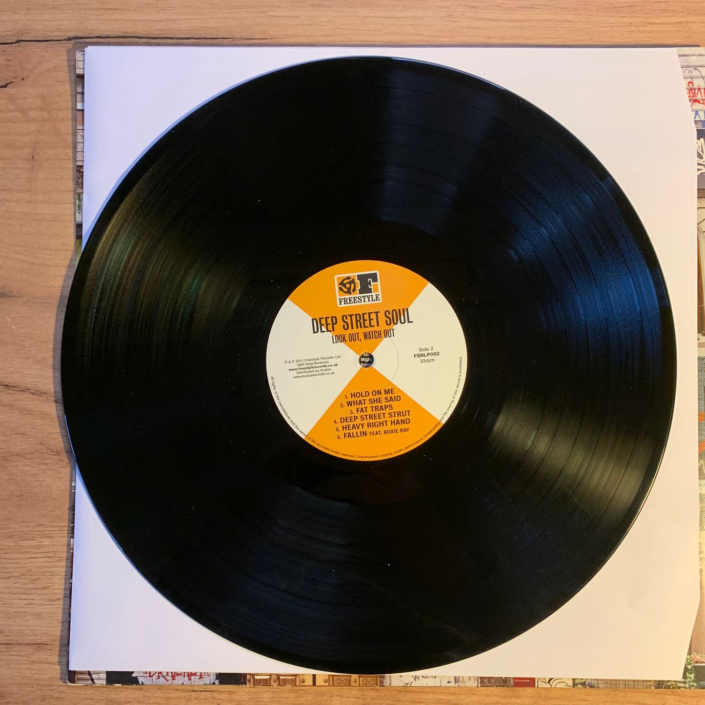 DEEP STREET SOUL - LOOK OUT WATCH OUT...OG UK 2011...VG+/EX