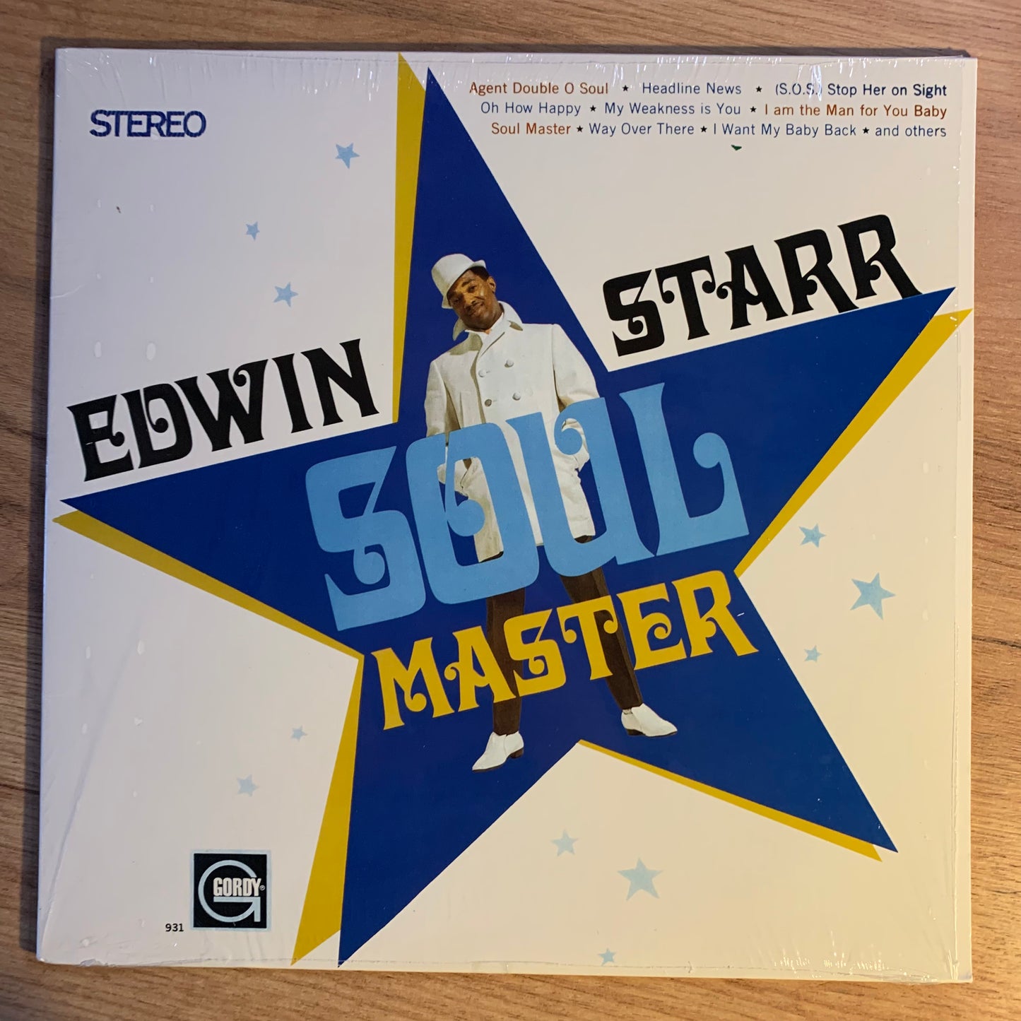 EDWIN STARR - SOUL MASTER...RE US...VG+/EX