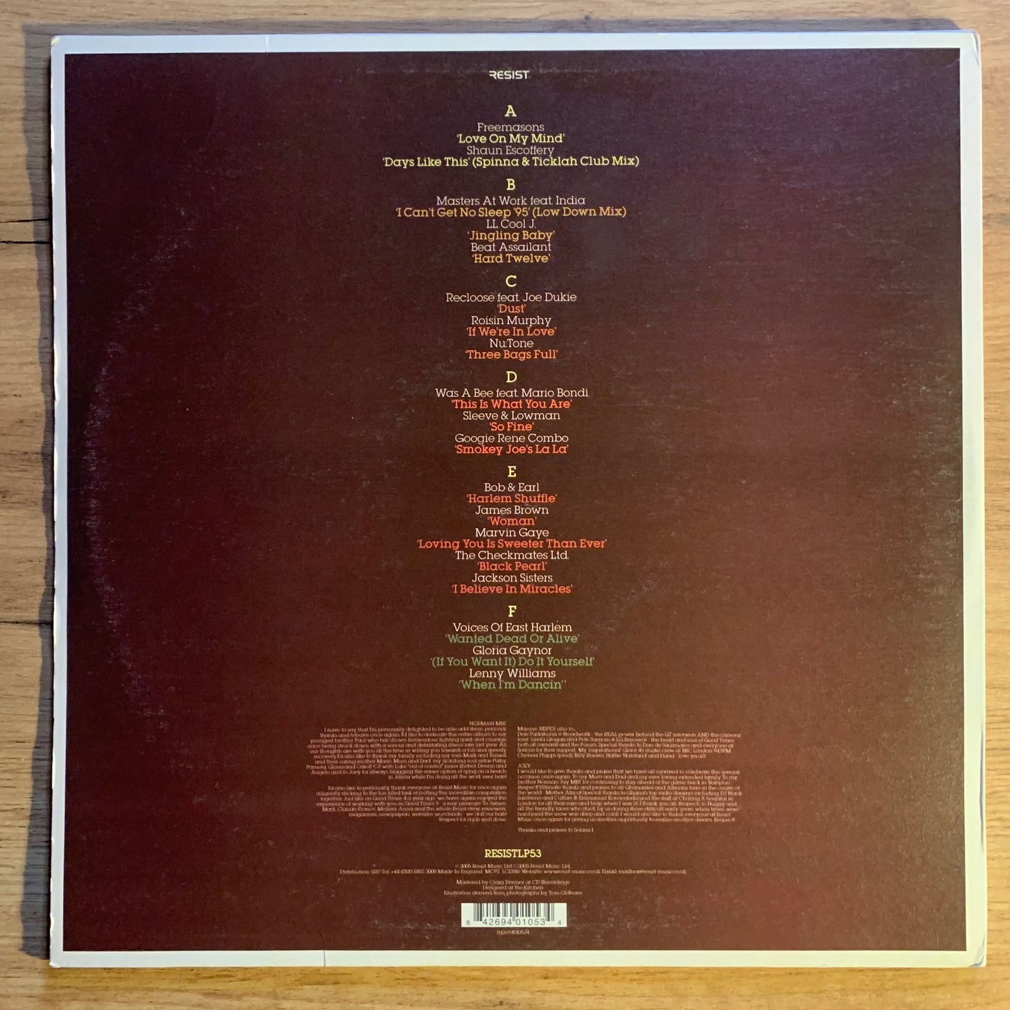 GOOD TIMES 5...COMPIL UK 2005...UK 2005...VG-/VG+