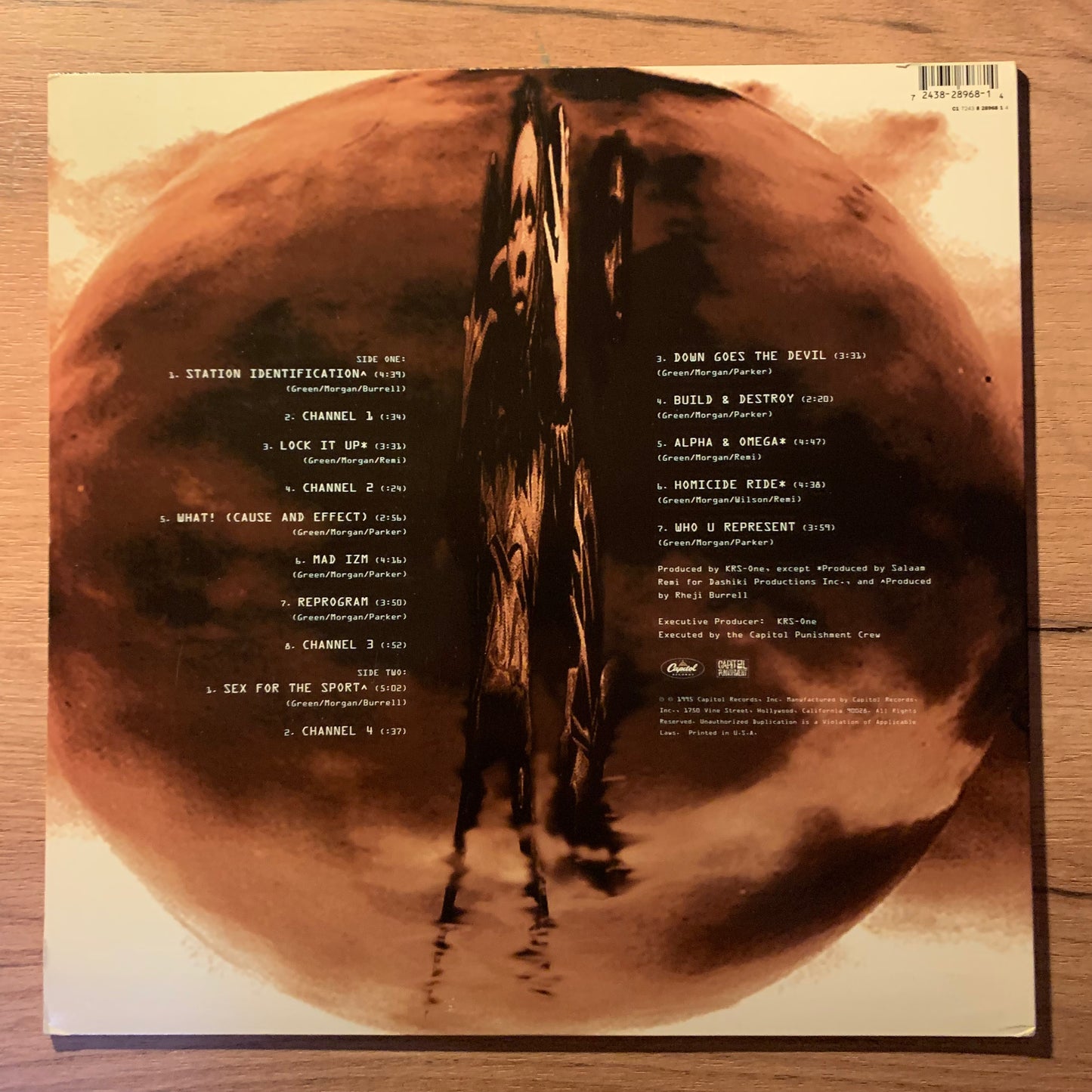 Channel Live – Station Identification...OG US 1995...VG+/VG+