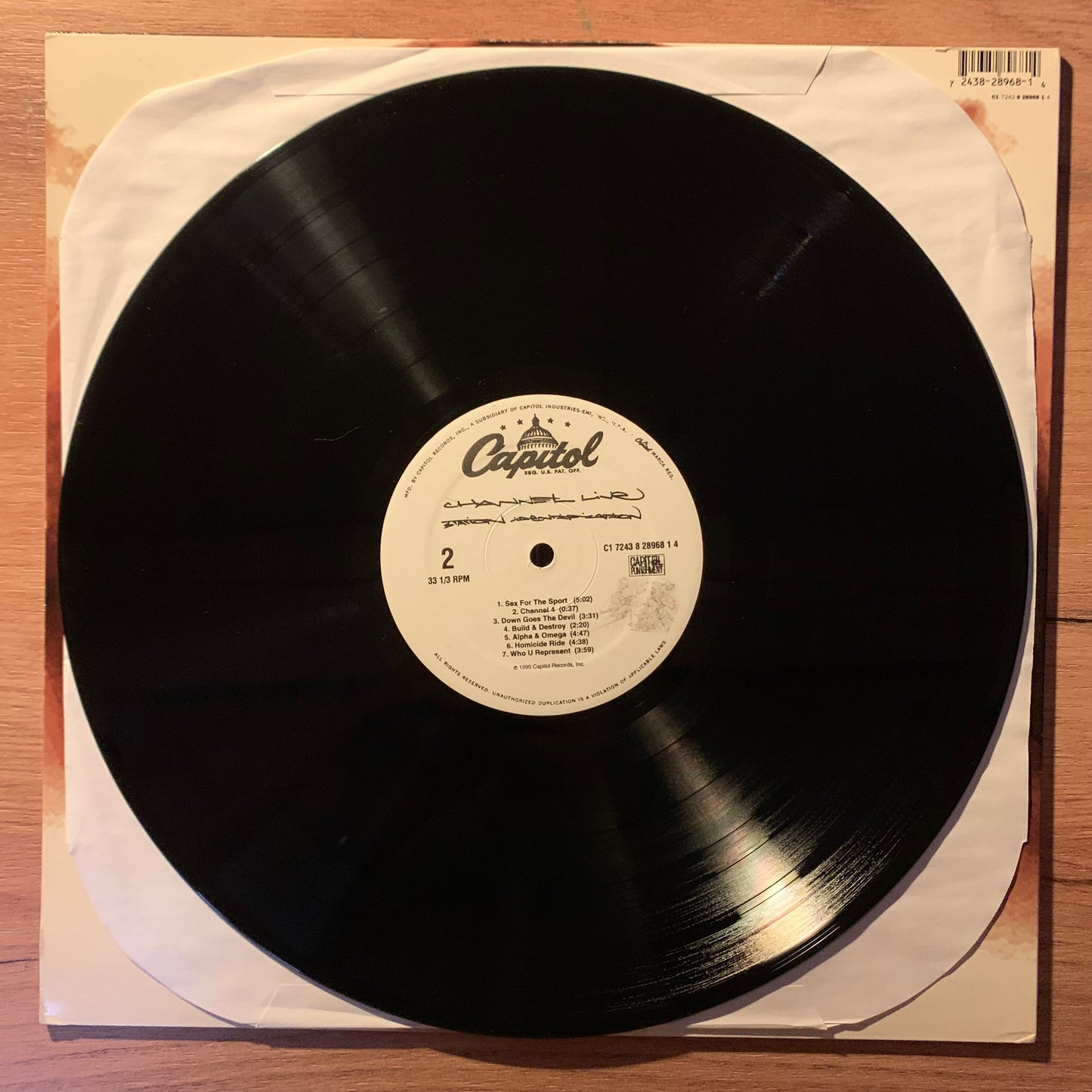 Channel Live – Station Identification...OG US 1995...VG+/VG+