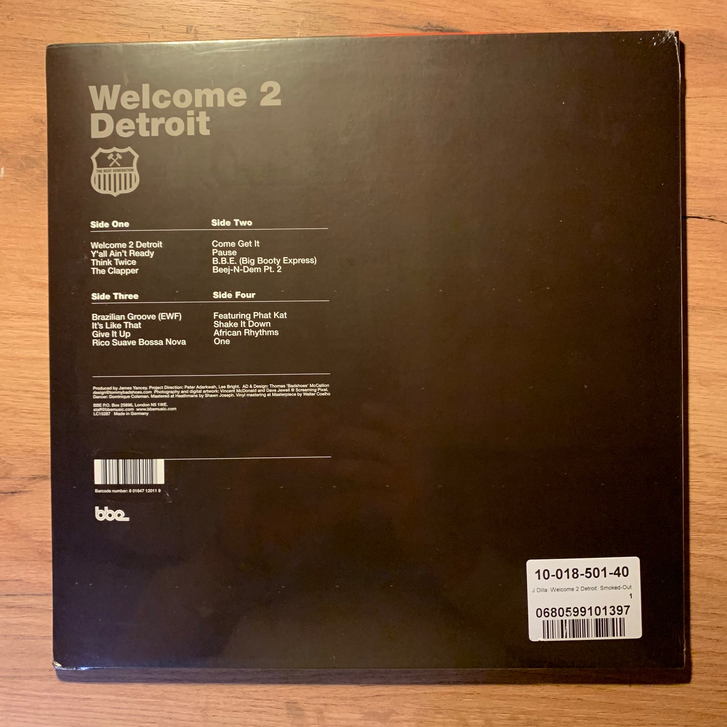 J Dilla – Welcome 2 Detroit..RE US 2018...VINYL COLOR SEALED