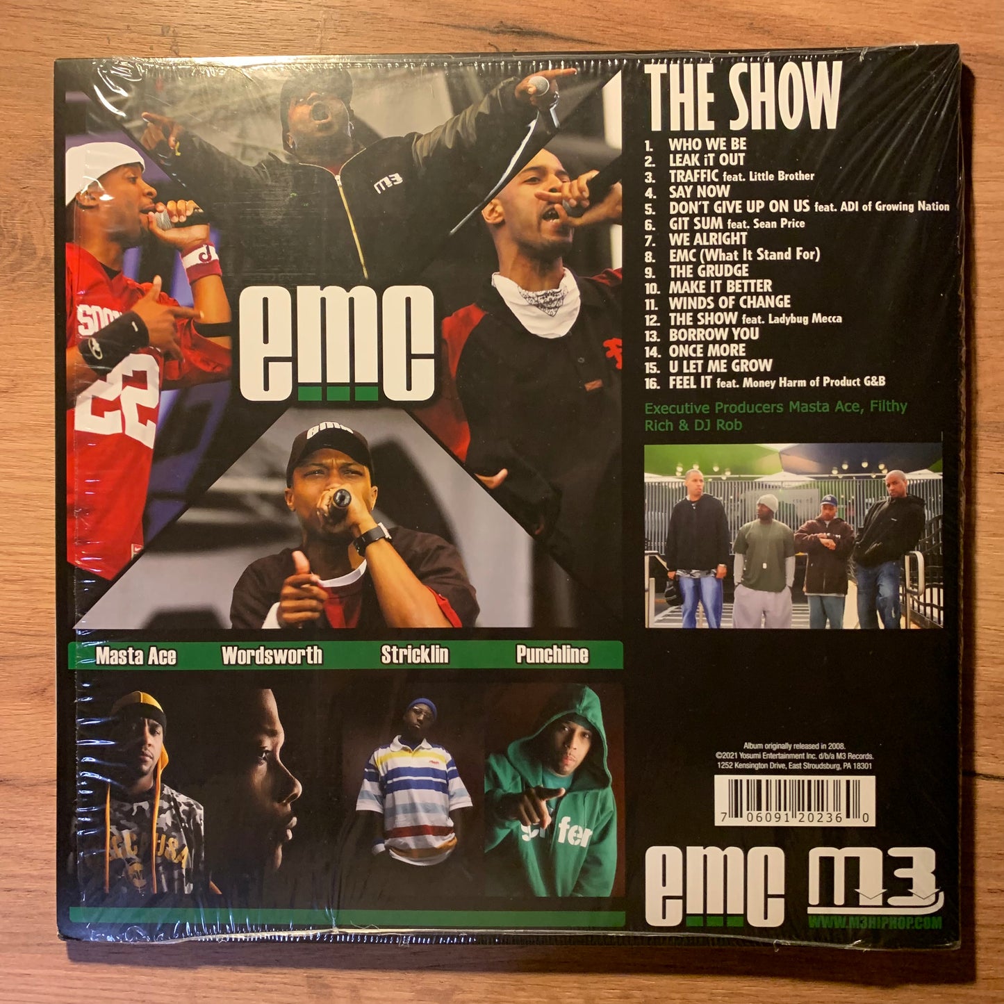 E.M.C. – The Show...RE US 2022...VINYL COLOR...NM/NM