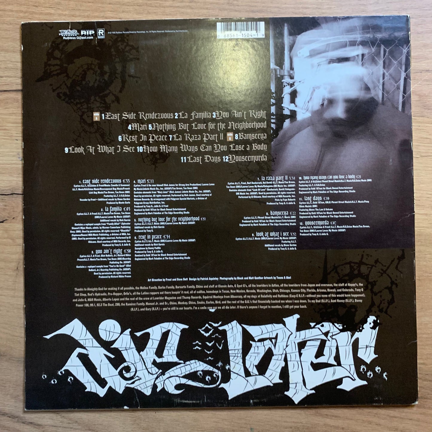 Frost – Smile Now, Die Later...OG US 1995...VG+/VG+
