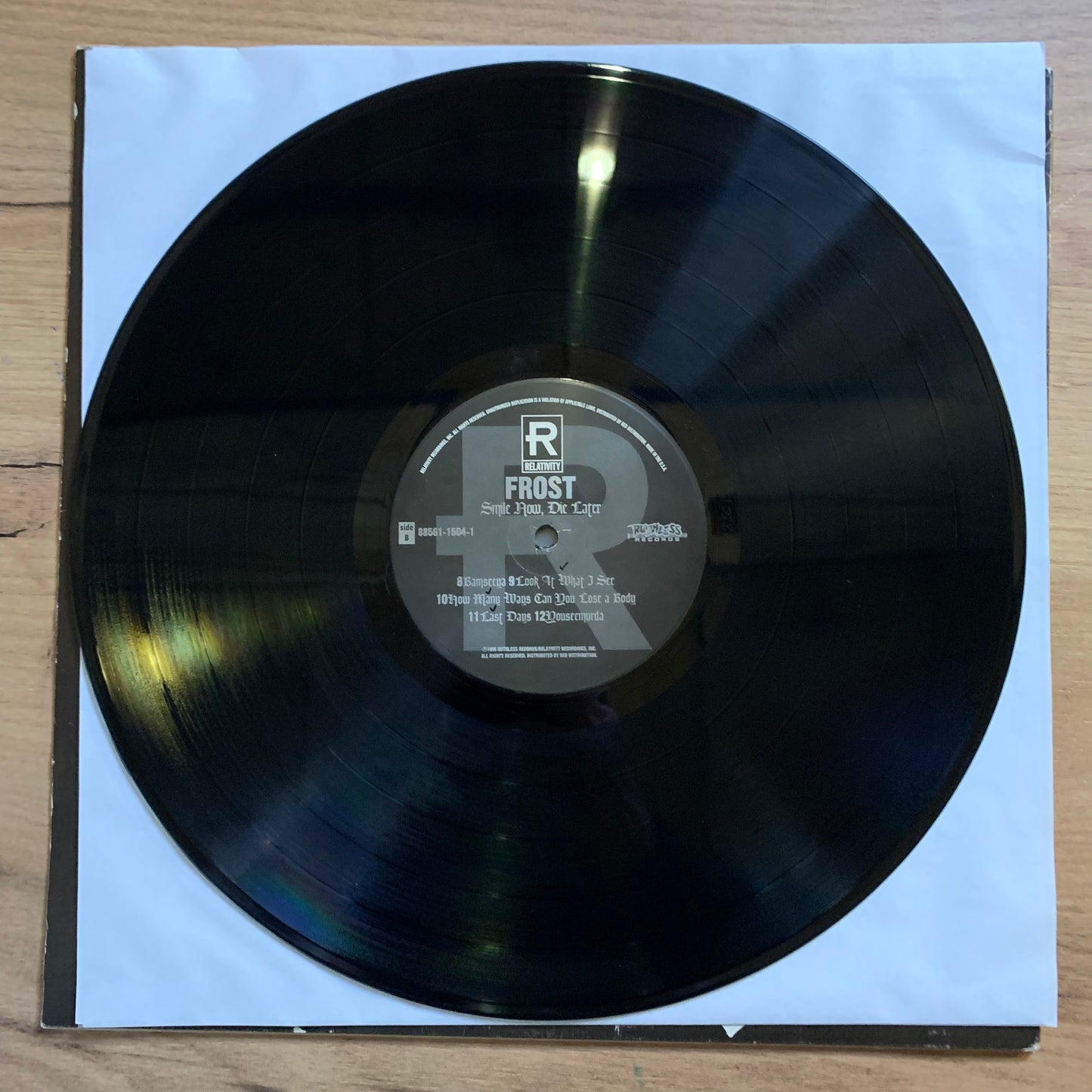 Frost – Smile Now, Die Later...OG US 1995...VG+/VG+
