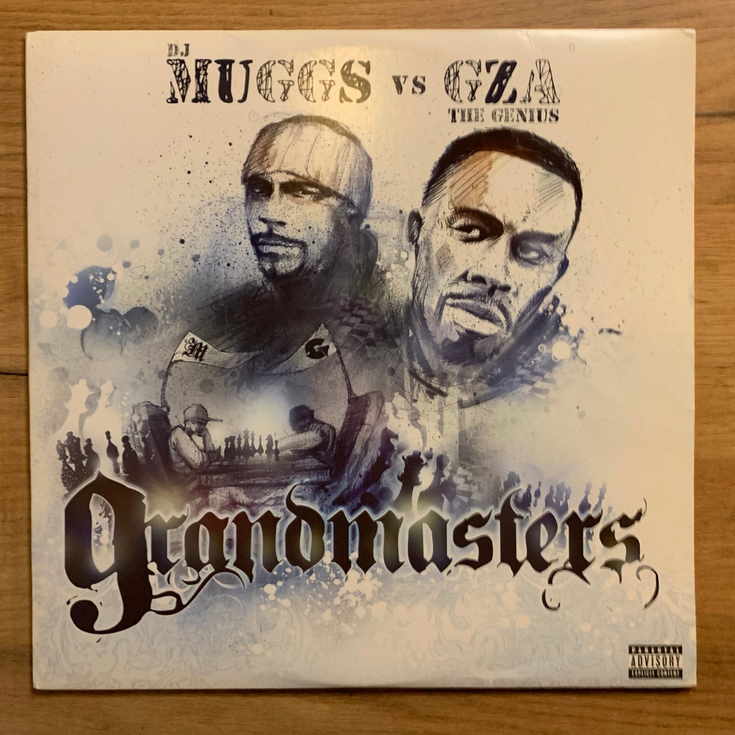 DJ Muggs vs. GZA  – Grandmasters...OG US 2005...VG+/VG++