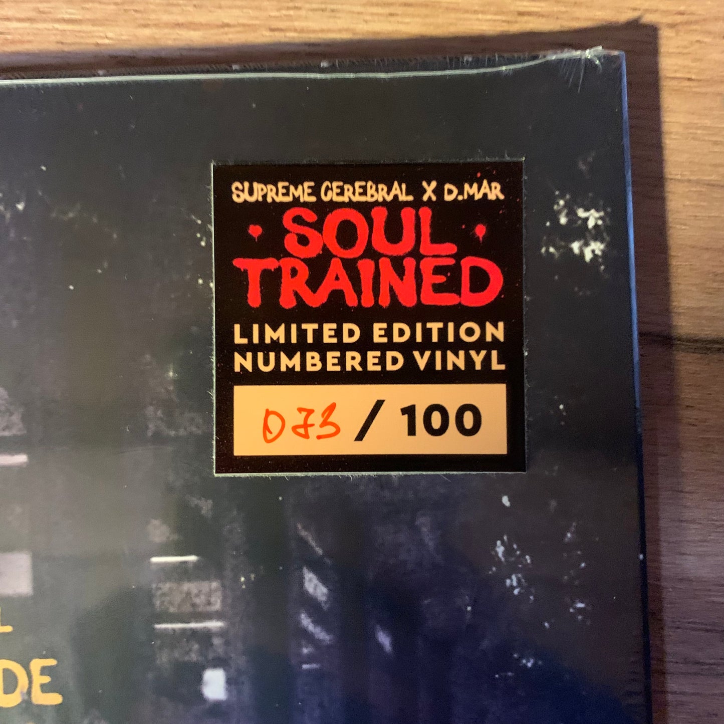 Supreme Cerebral x D.Mar – Soul Trained...OG DEN 2021..NM/NM