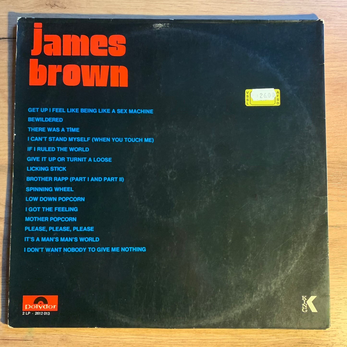 James Brown – Sex Machine...RE GER...VG/VG